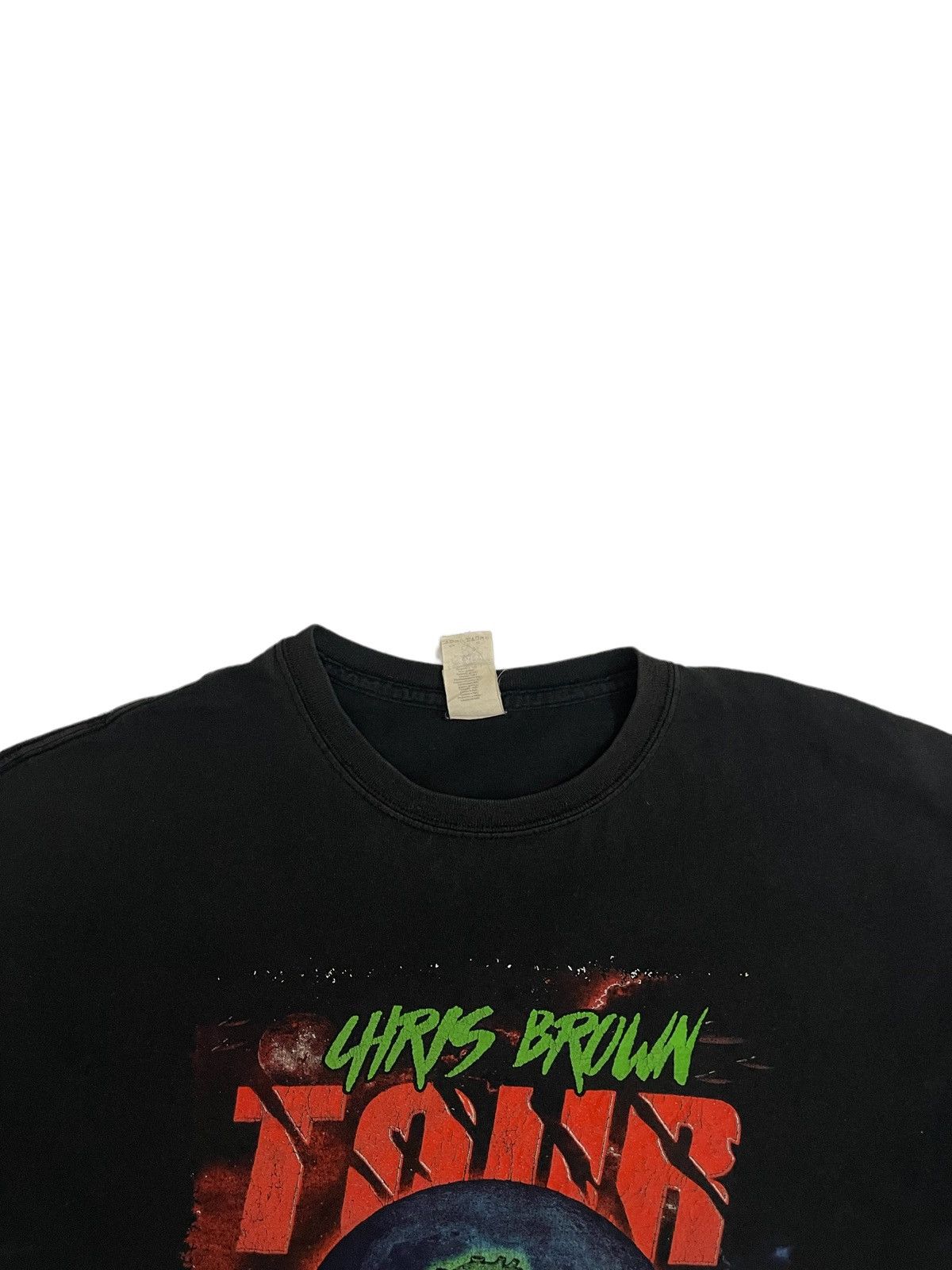 Band Tees Chris Brown tour tshirt Size US XL / EU 56 / 4 - 4 Thumbnail