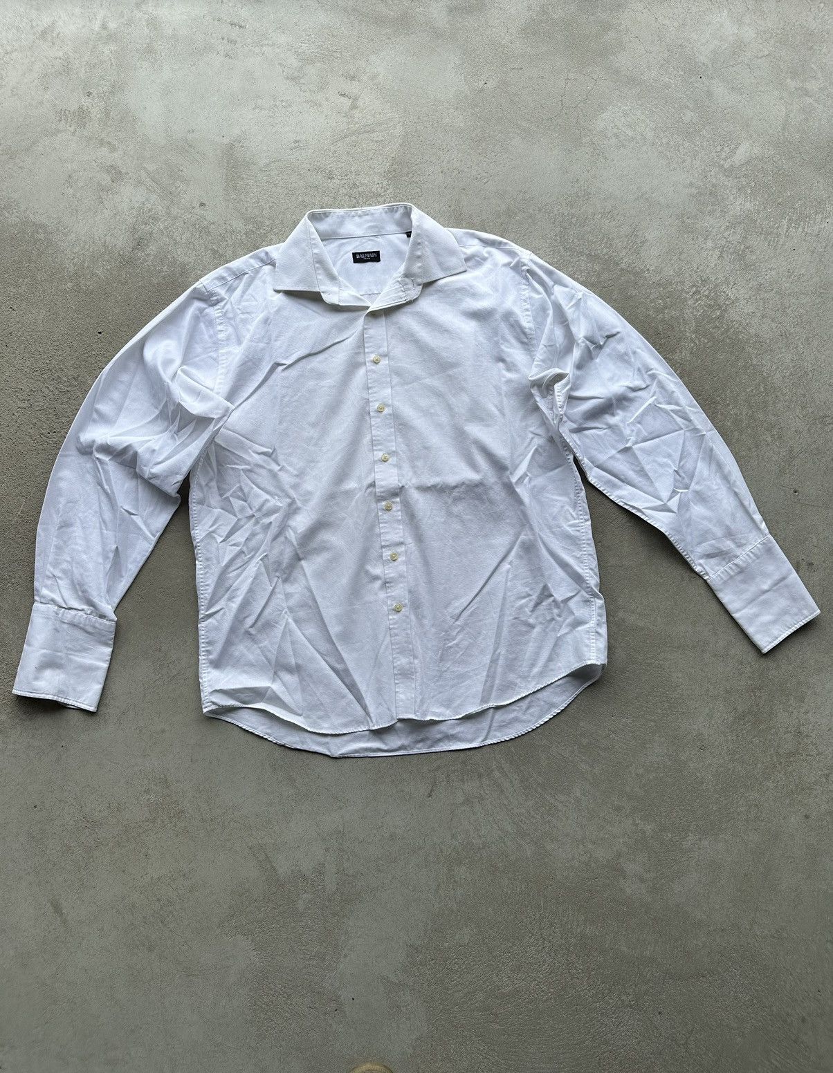 Vintage Balmain Basic Button Up Shirt Luxury