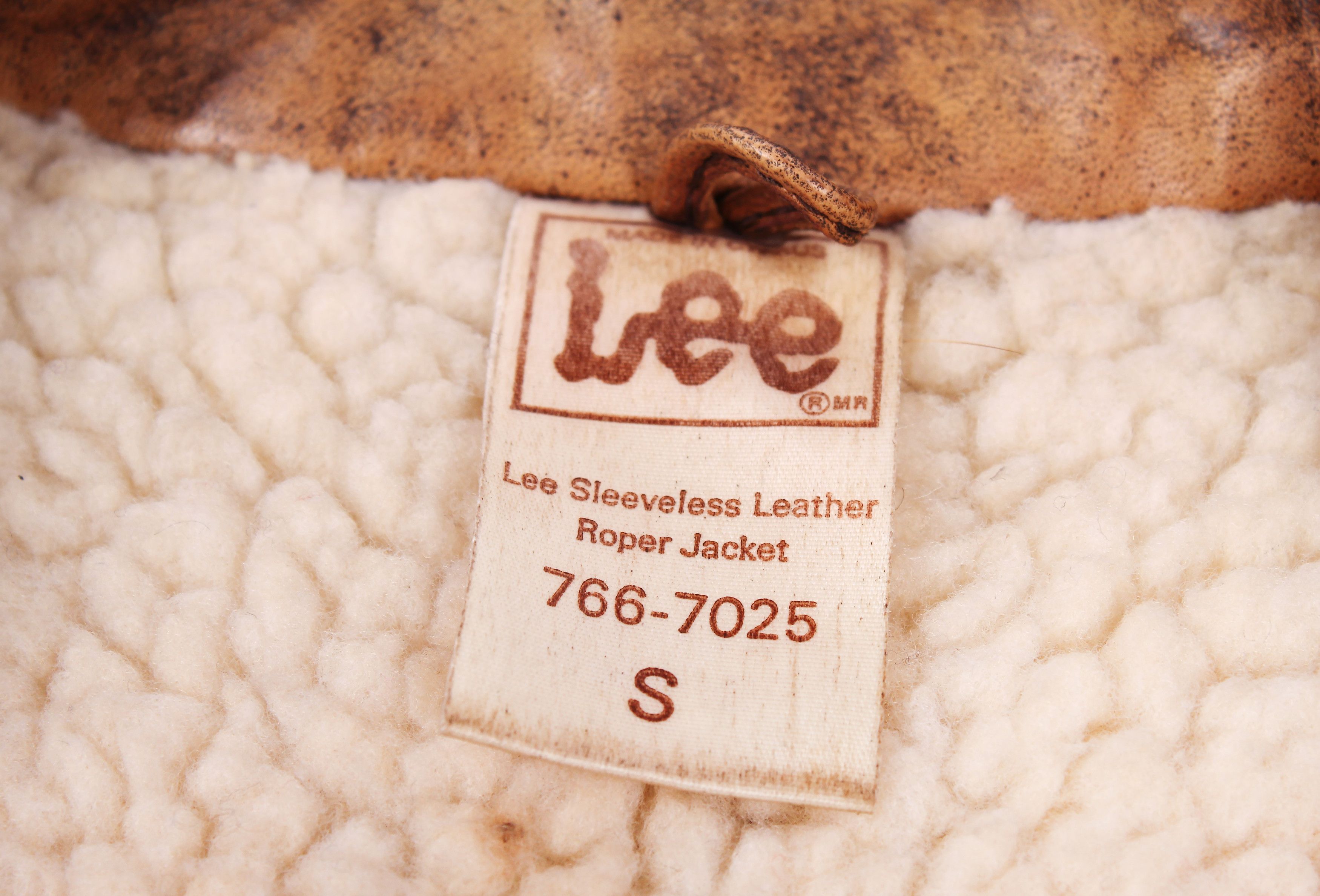 Lee Vintage Lee Faded Leather Roper Jacket Size US S / EU 44-46 / 1 - 7 Thumbnail