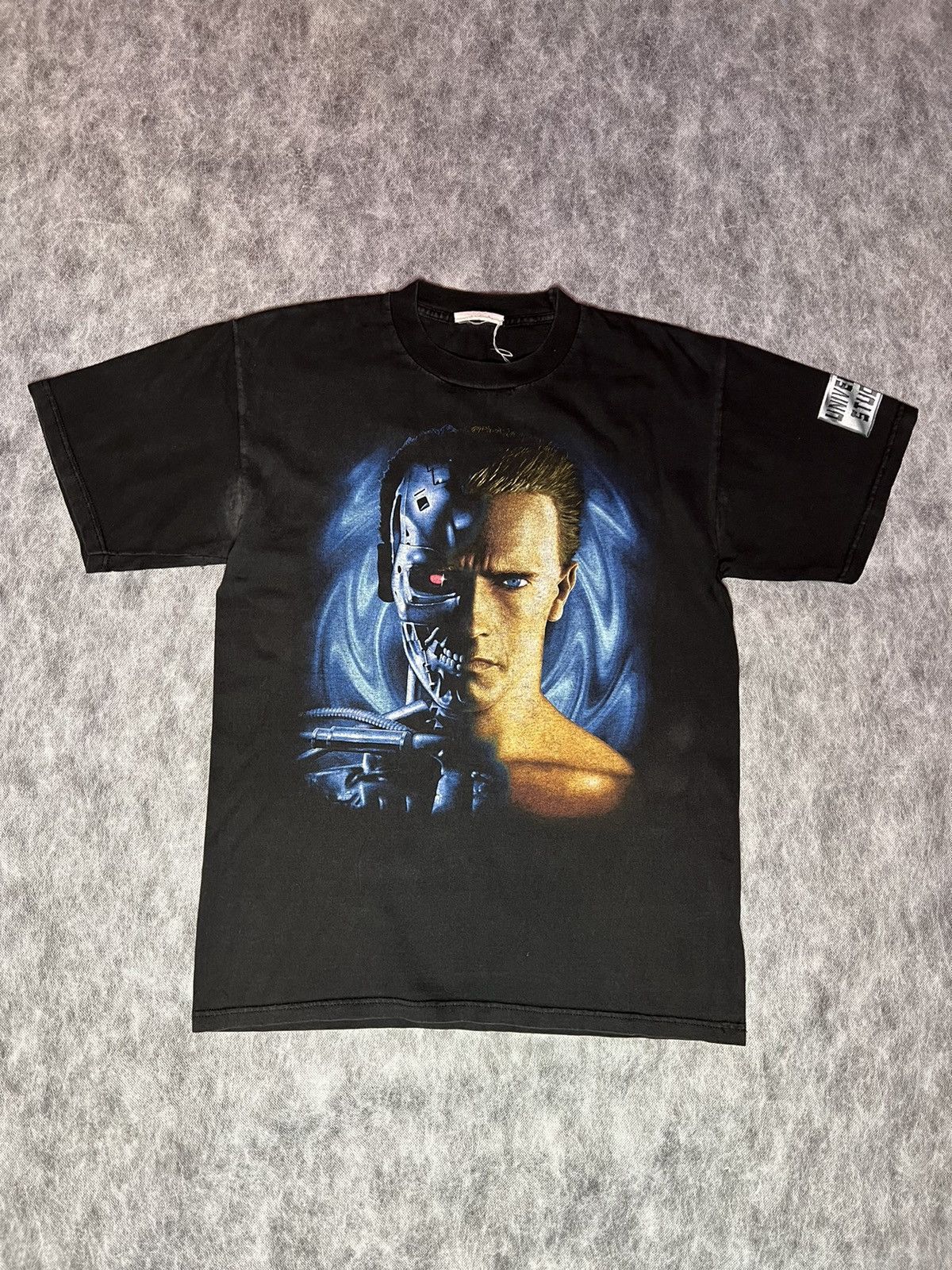 Vintage vintage Terminator 2 tshirt 1990s Arnold schwarzenegger | Grailed