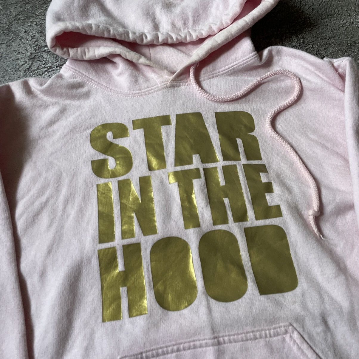 Vintage Y2K Star In The Hood Graphic Hoodie Swag Streetwear Boxy M Size US M / EU 48-50 / 2 - 7 Thumbnail