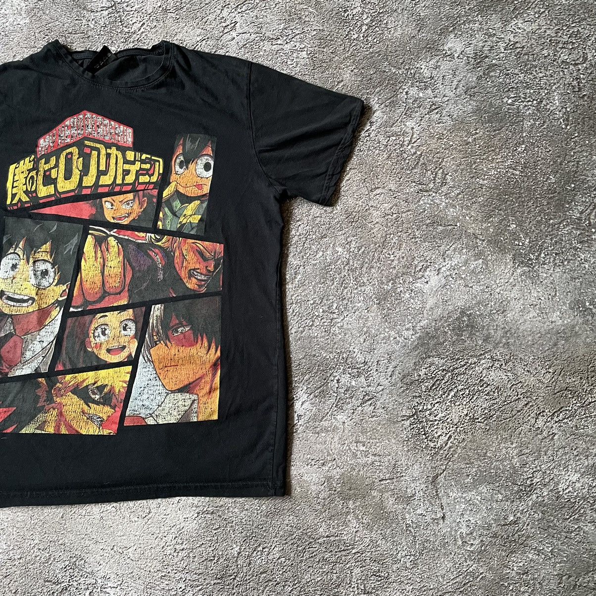 Vintage Vintage 90s Japanese Anime Graphic Tee Streetwear Black M Size US M / EU 48-50 / 2 - 4 Thumbnail