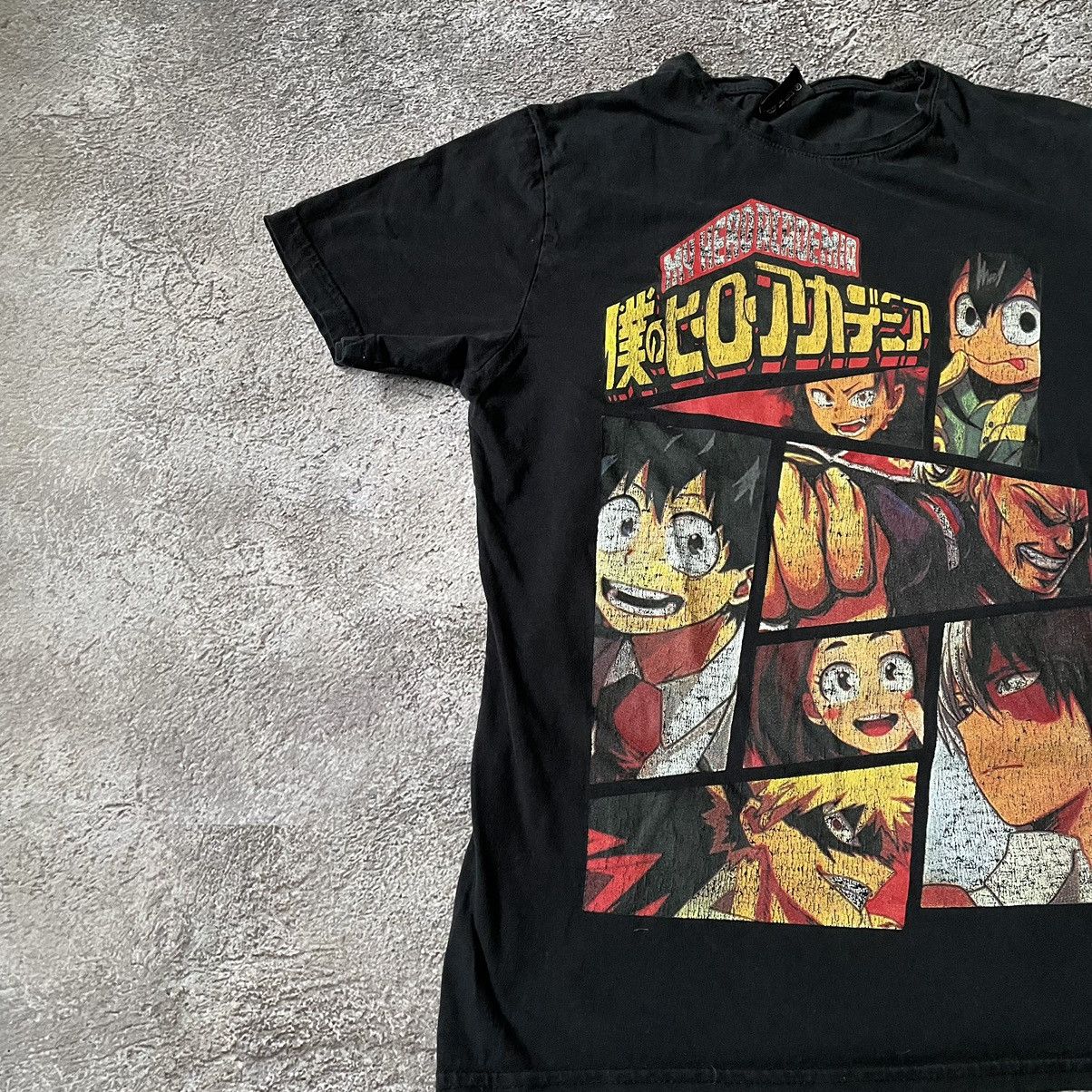 Vintage Vintage 90s Japanese Anime Graphic Tee Streetwear Black M Size US M / EU 48-50 / 2 - 5 Thumbnail