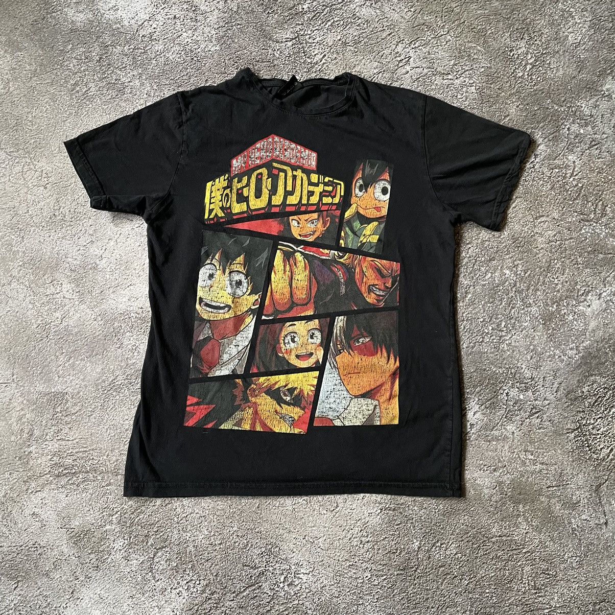 Vintage Vintage 90s Japanese Anime Graphic Tee Streetwear Black M Size US M / EU 48-50 / 2 - 3 Thumbnail
