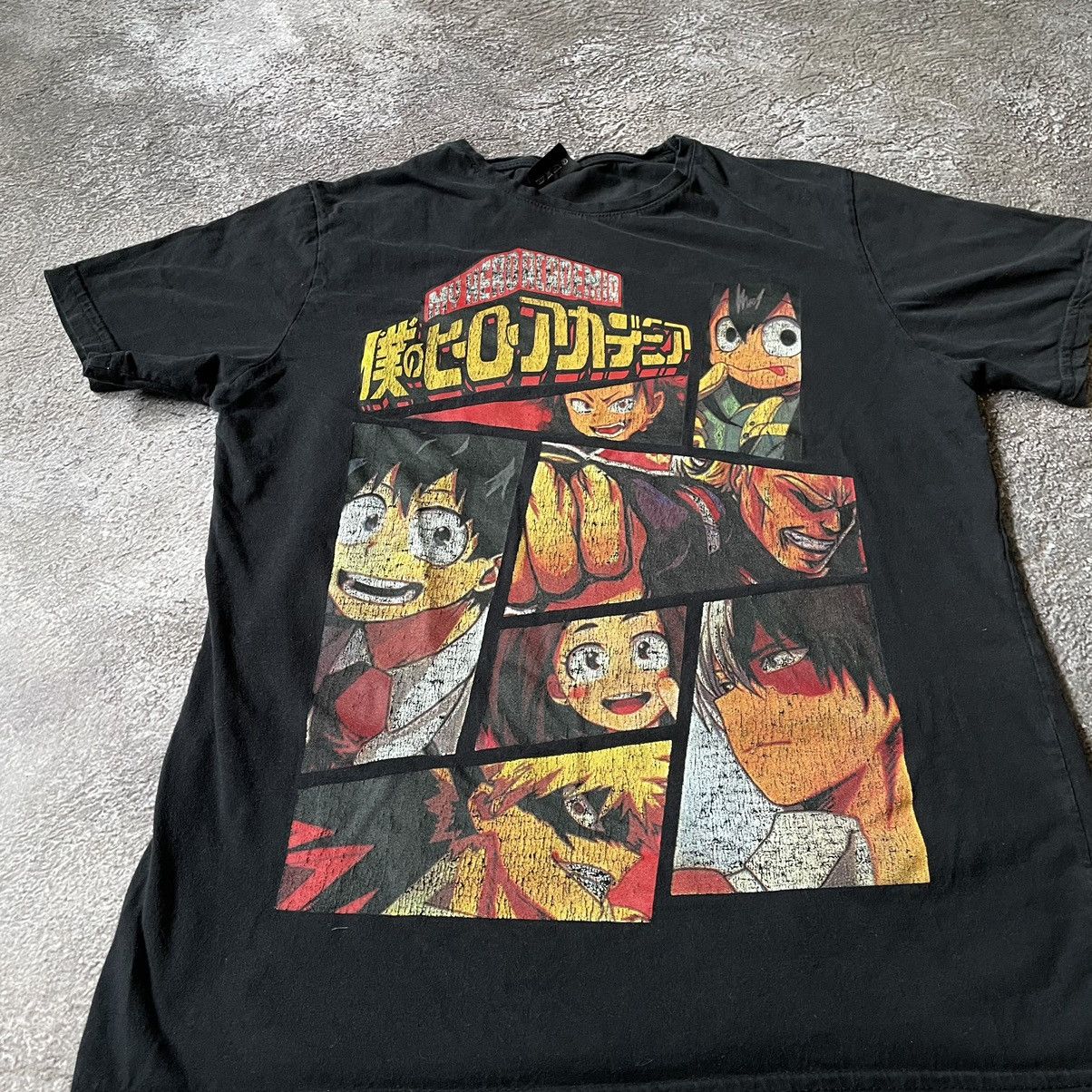 Vintage Vintage 90s Japanese Anime Graphic Tee Streetwear Black M Size US M / EU 48-50 / 2 - 2 Thumbnail