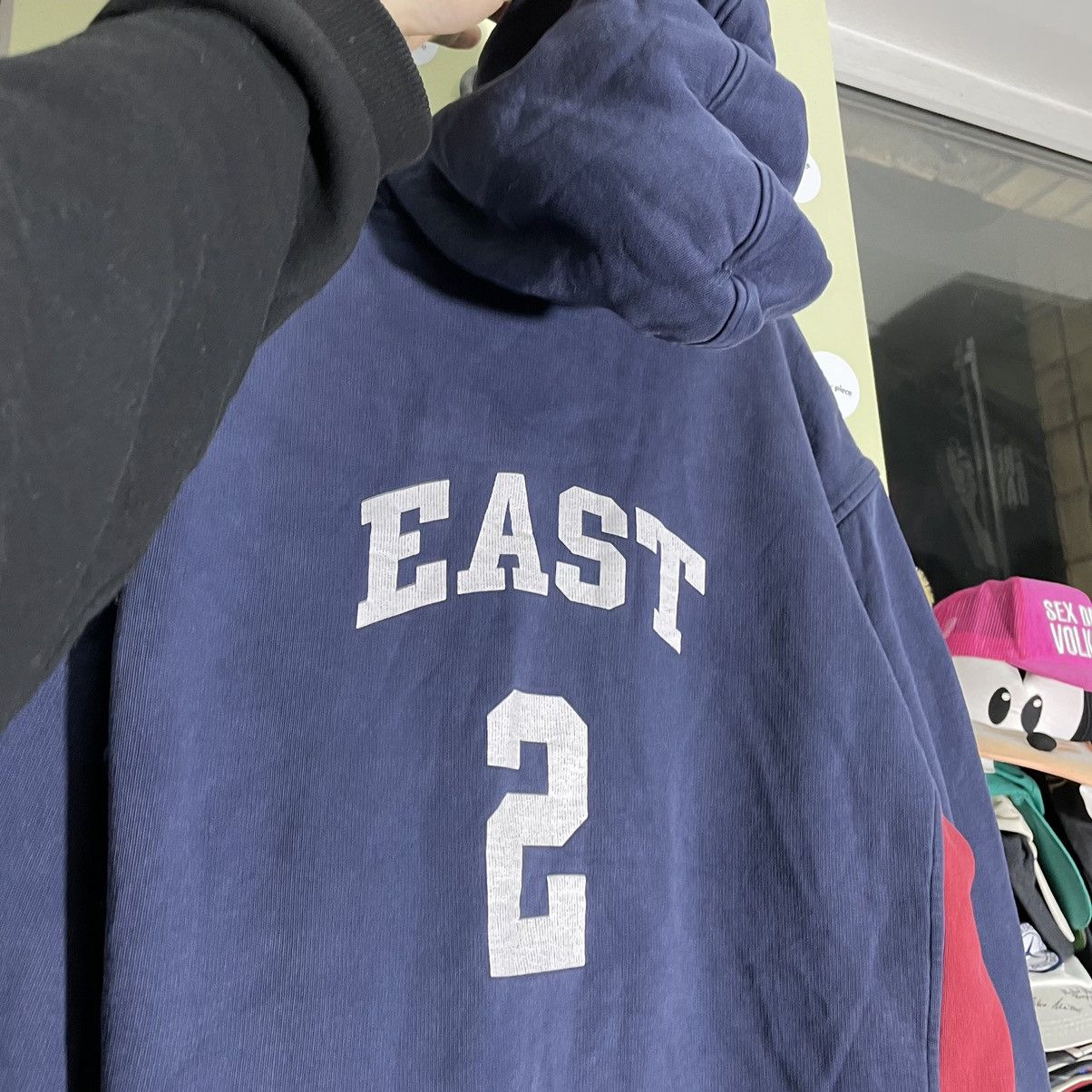 Vintage Vintage Nike Swoosh Hoodie Navy Oversized Streetwear Skate L Size US L / EU 52-54 / 3 - 11 Thumbnail