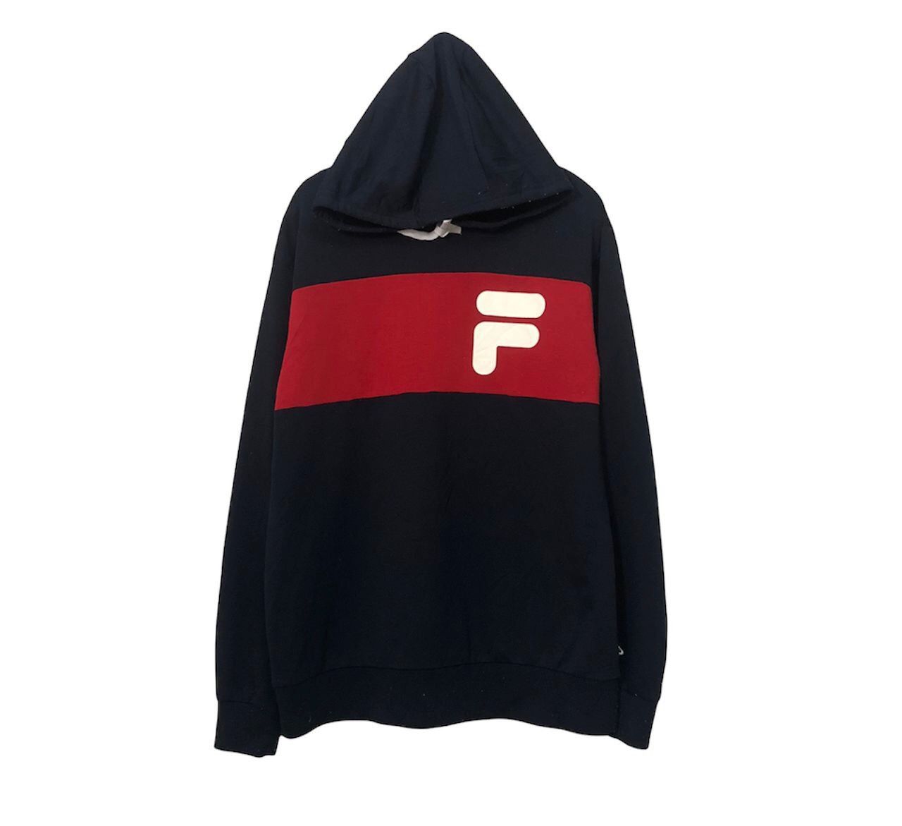 Fila Vintage Fila Spell Out Big Logo Hoodie Sweatshirt Size US M / EU 48-50 / 2 - 1 Thumbnail