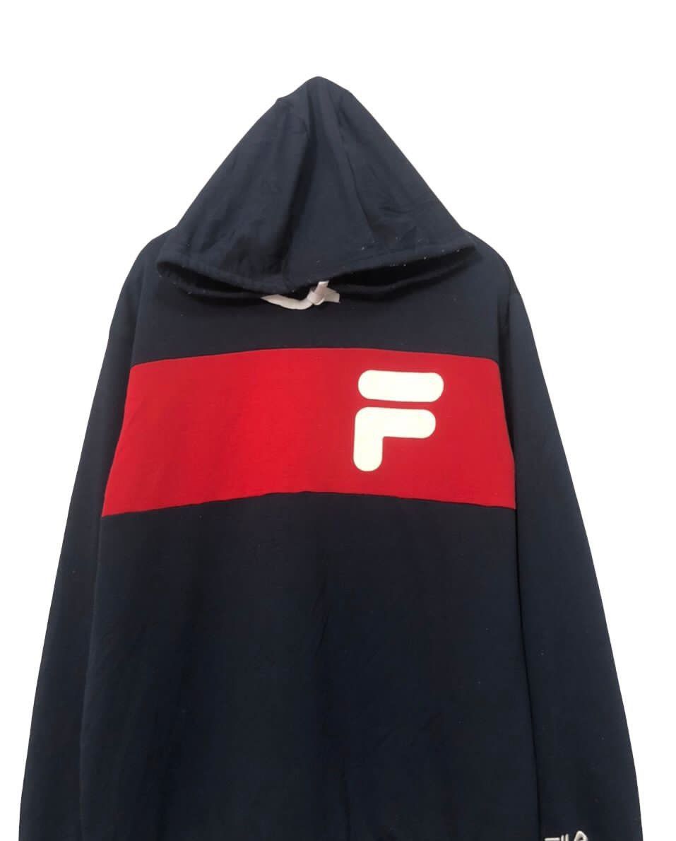 Fila Vintage Fila Spell Out Big Logo Hoodie Sweatshirt Size US M / EU 48-50 / 2 - 4 Thumbnail