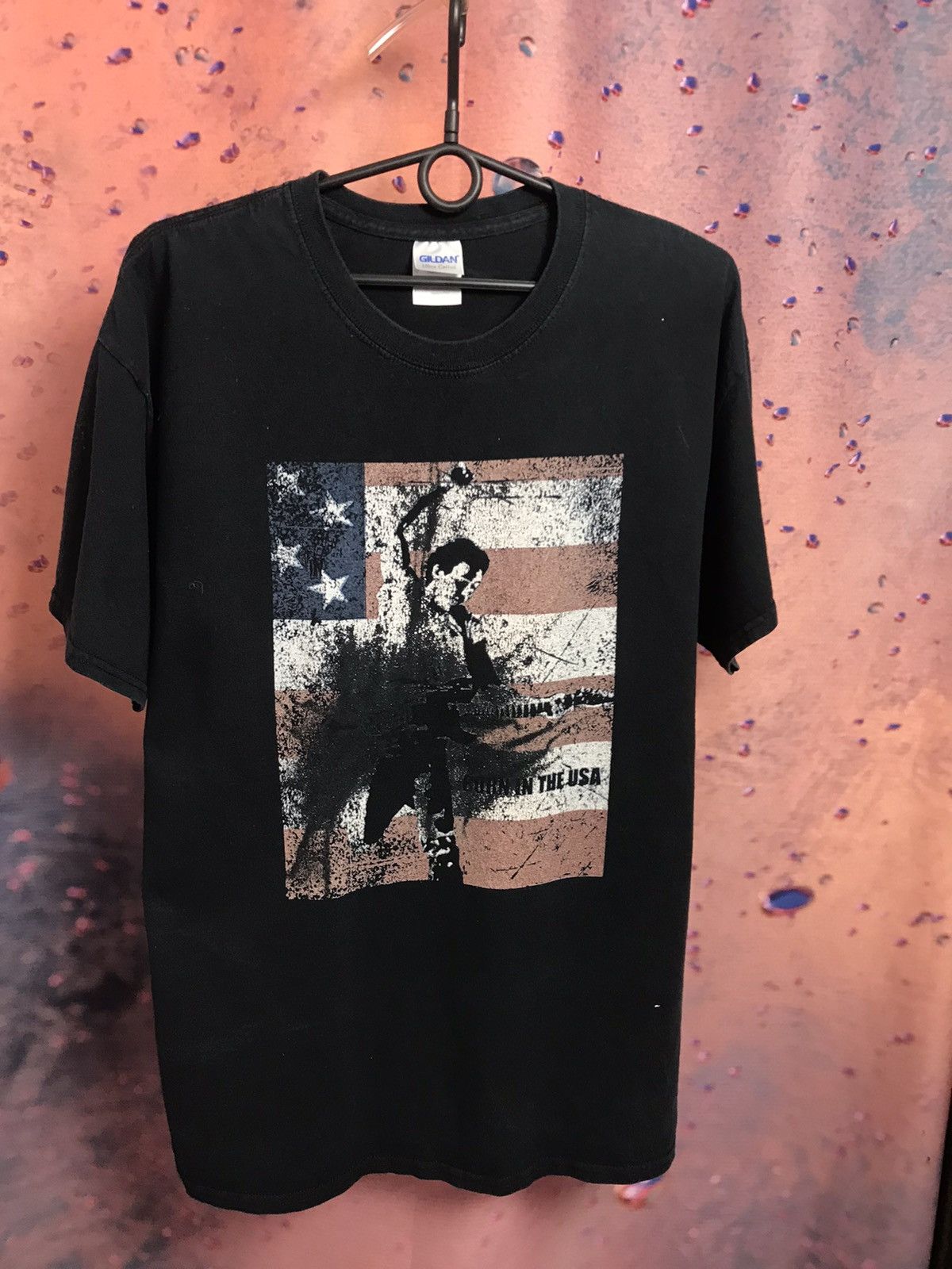 Band Tees Vintage Bruce Springsteen Born In the USA band rock tee Size US L / EU 52-54 / 3 - 2 Thumbnail