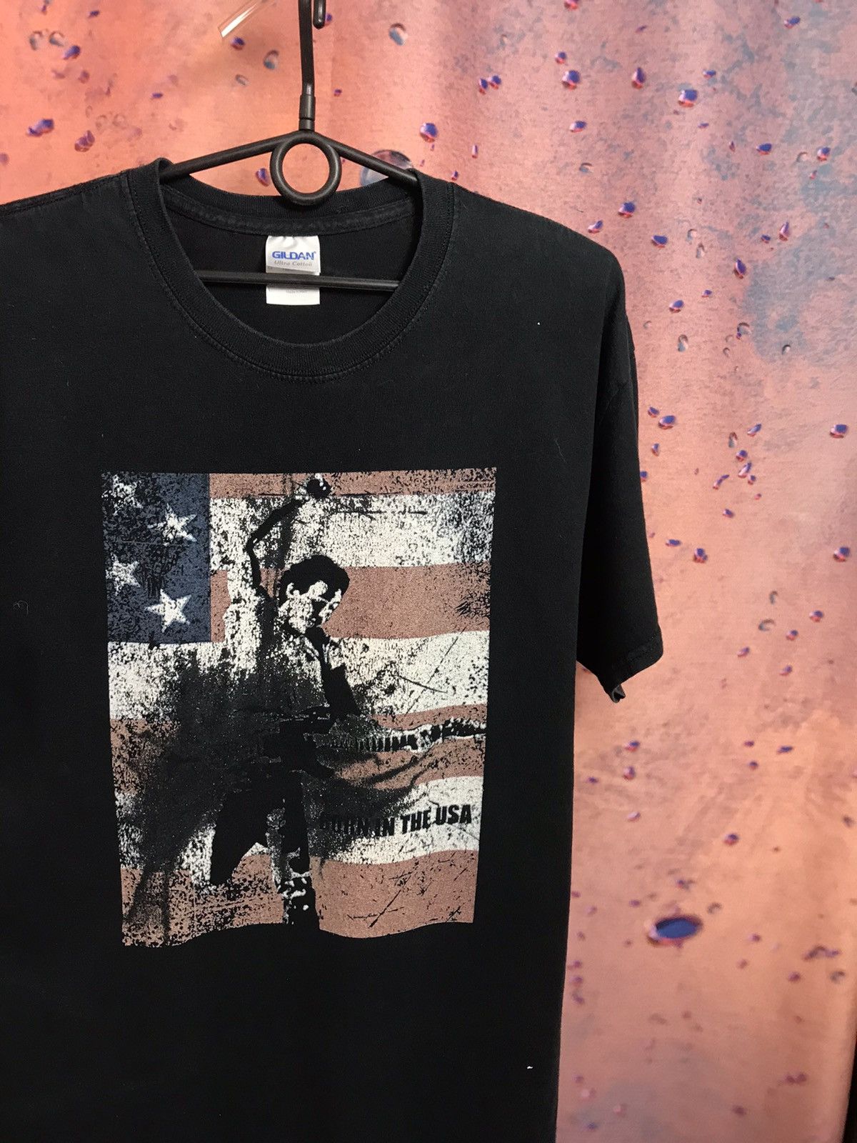 Band Tees Vintage Bruce Springsteen Born In the USA band rock tee Size US L / EU 52-54 / 3 - 1 Thumbnail