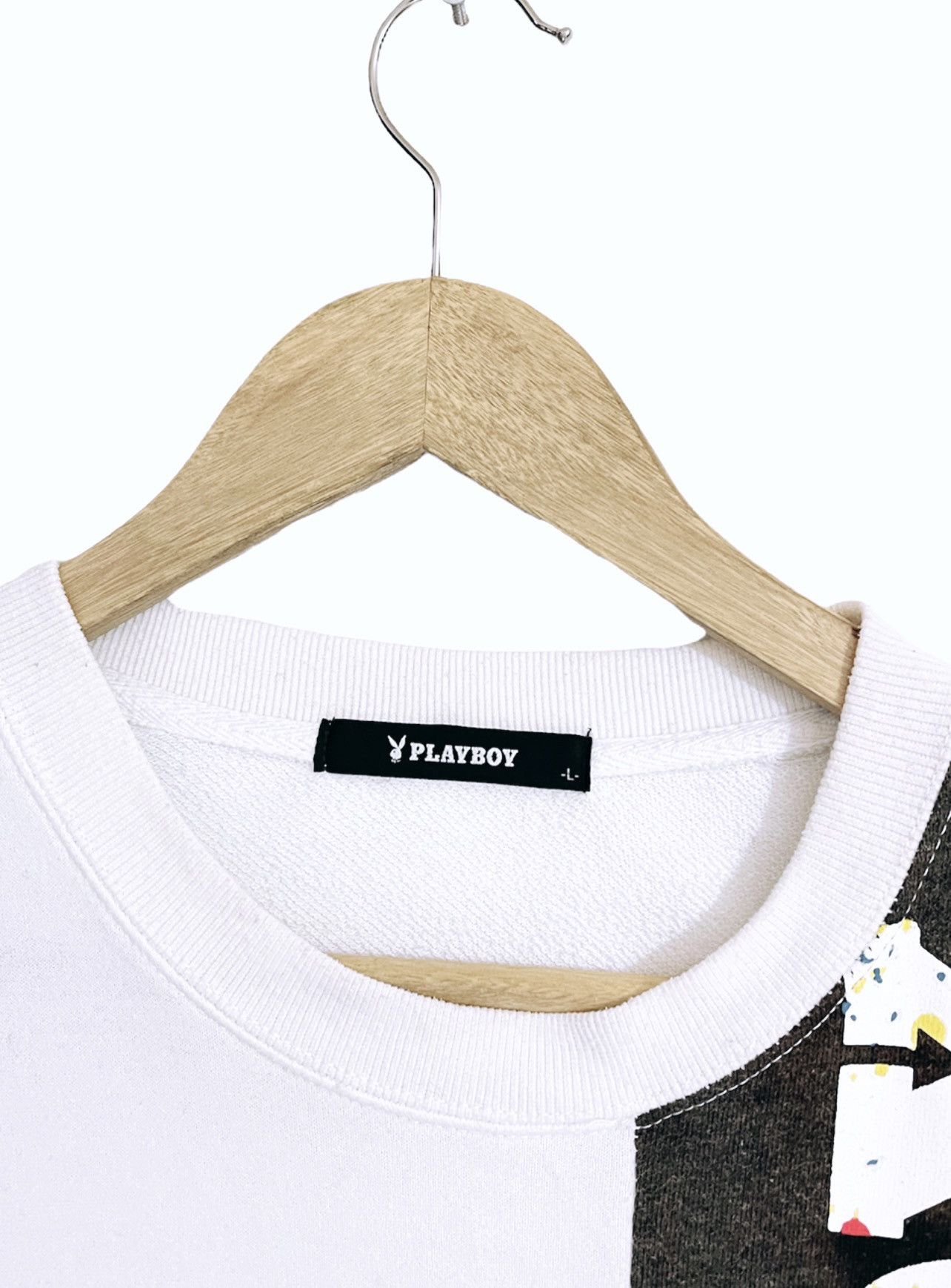 Playboy × Vintage vintage playboy crewneck pullover Size US L / EU 52-54 / 3 - 4 Thumbnail