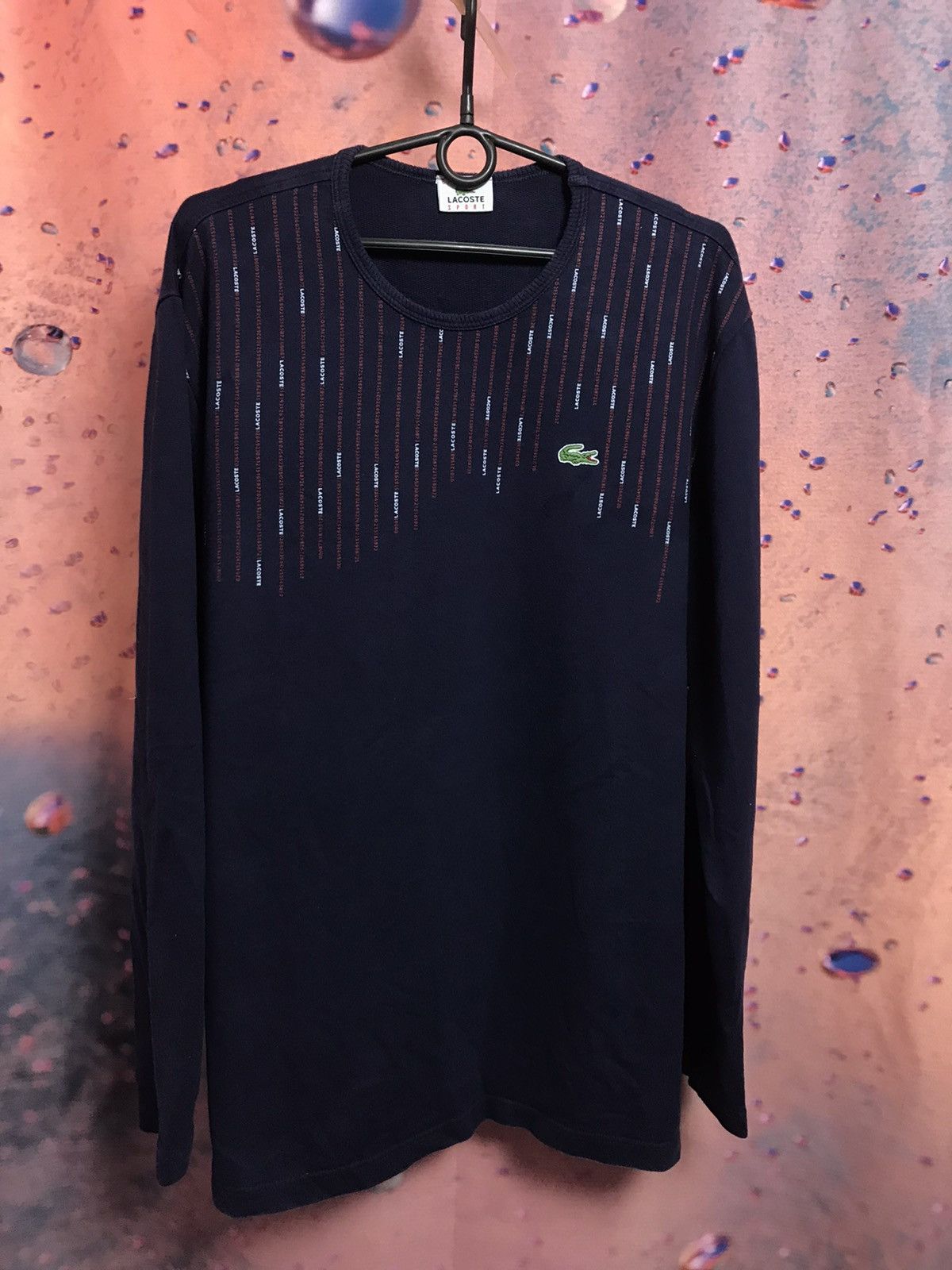 Lacoste × Vintage Lacoste sport luxury streetwear longsleeve Size US L / EU 52-54 / 3 - 2 Thumbnail