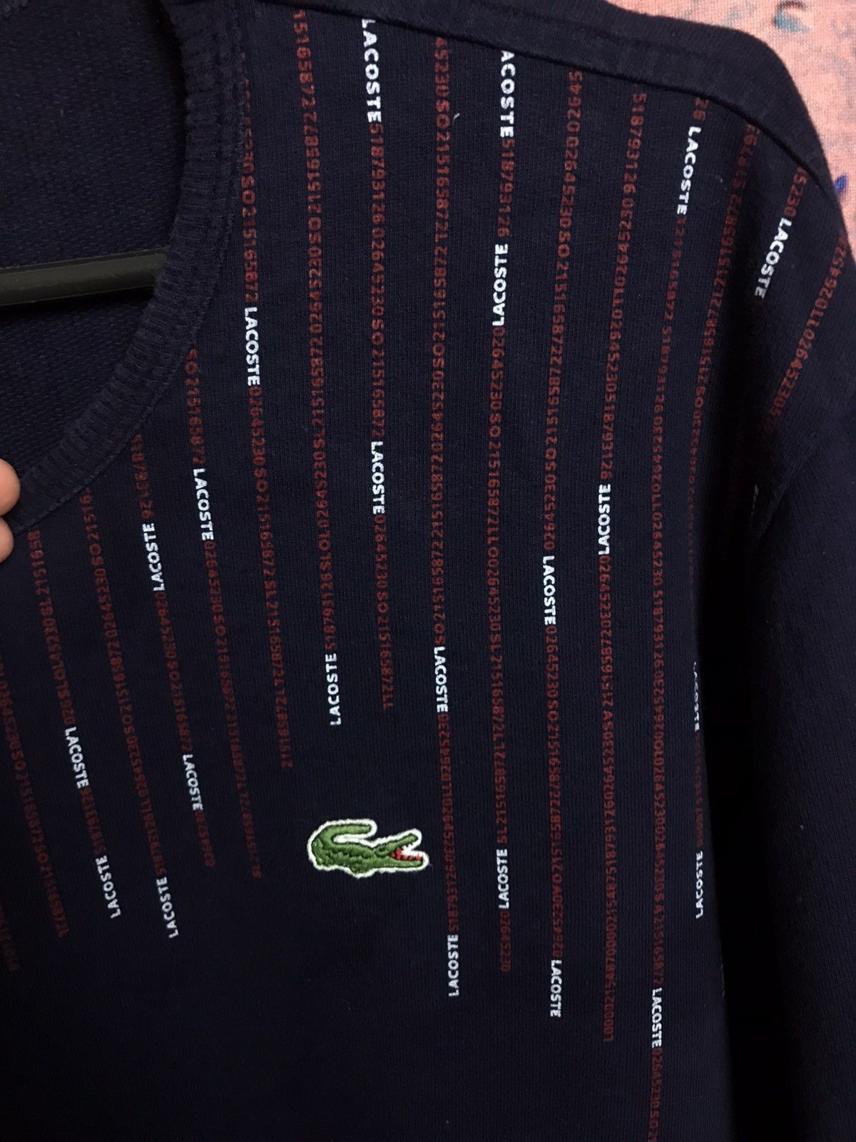 Lacoste × Vintage Lacoste sport luxury streetwear longsleeve Size US L / EU 52-54 / 3 - 4 Thumbnail