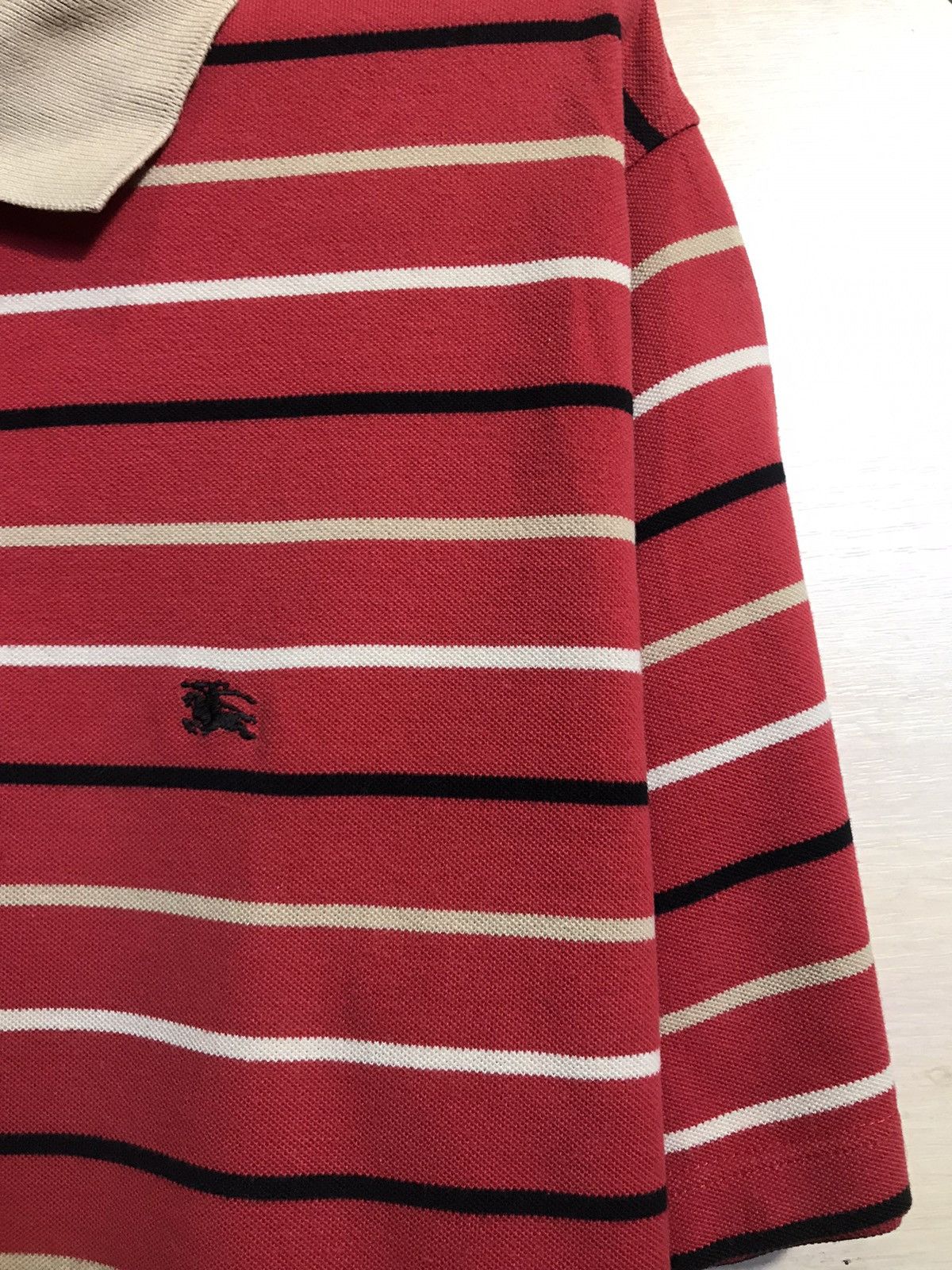 Burberry × Vintage Burberry London luxury streetwear polo tee Size US L / EU 52-54 / 3 - 3 Thumbnail