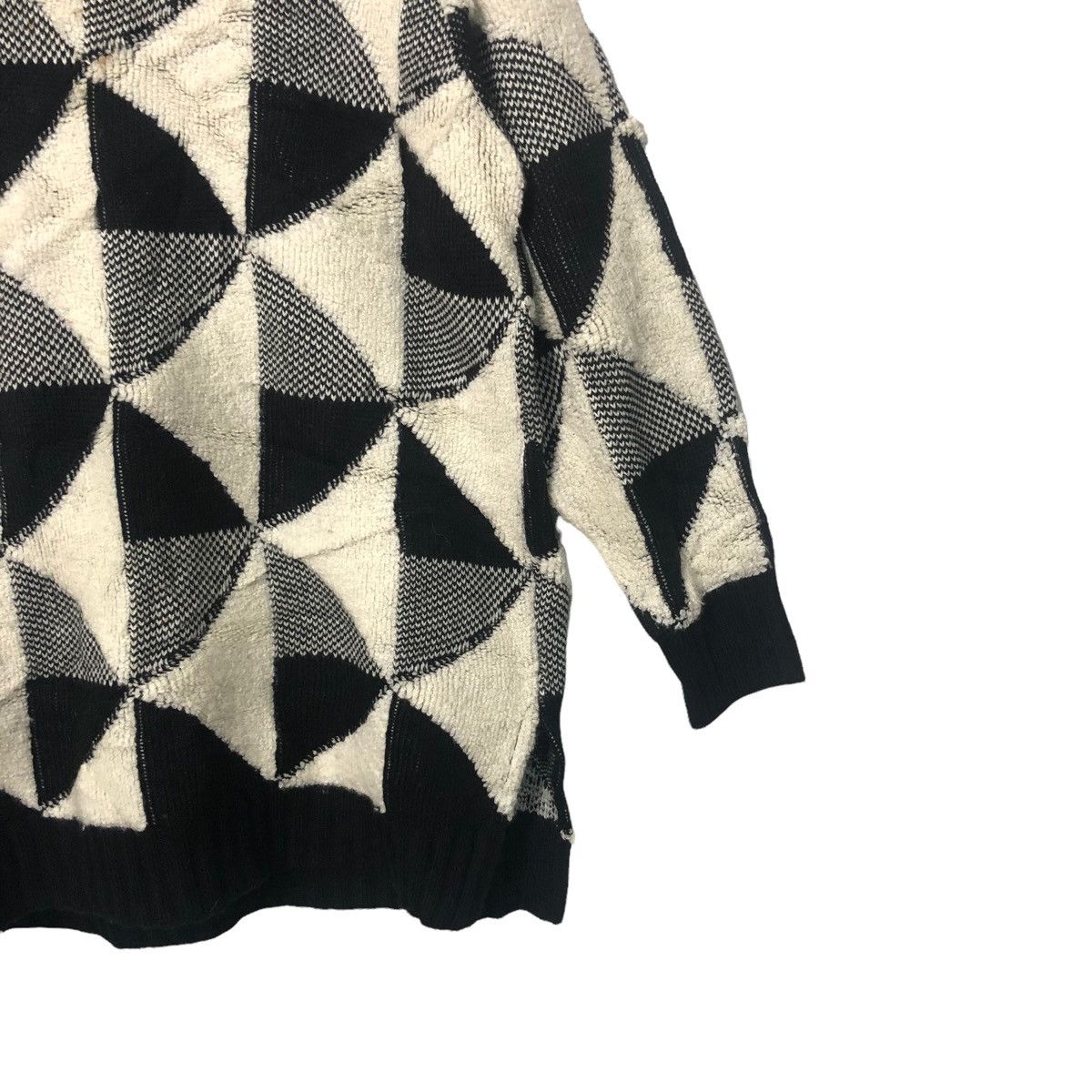 Aran Isles Knitwear Vintage Mimosalip Turtleneck Pattern Knitwear Knitsweater Size US M / EU 48-50 / 2 - 2 Thumbnail