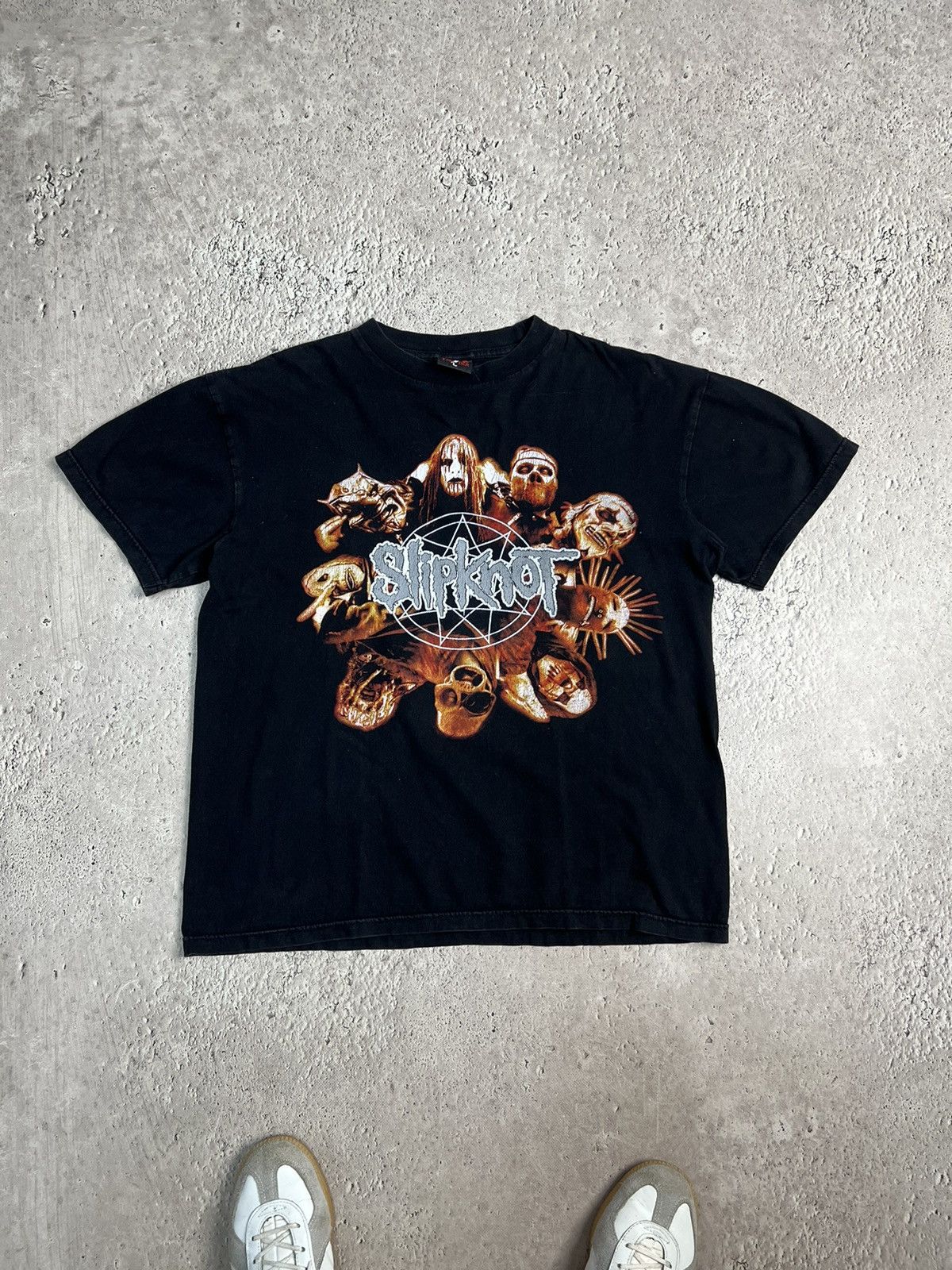 Vintage 2001 SlipKnot band t-shirt