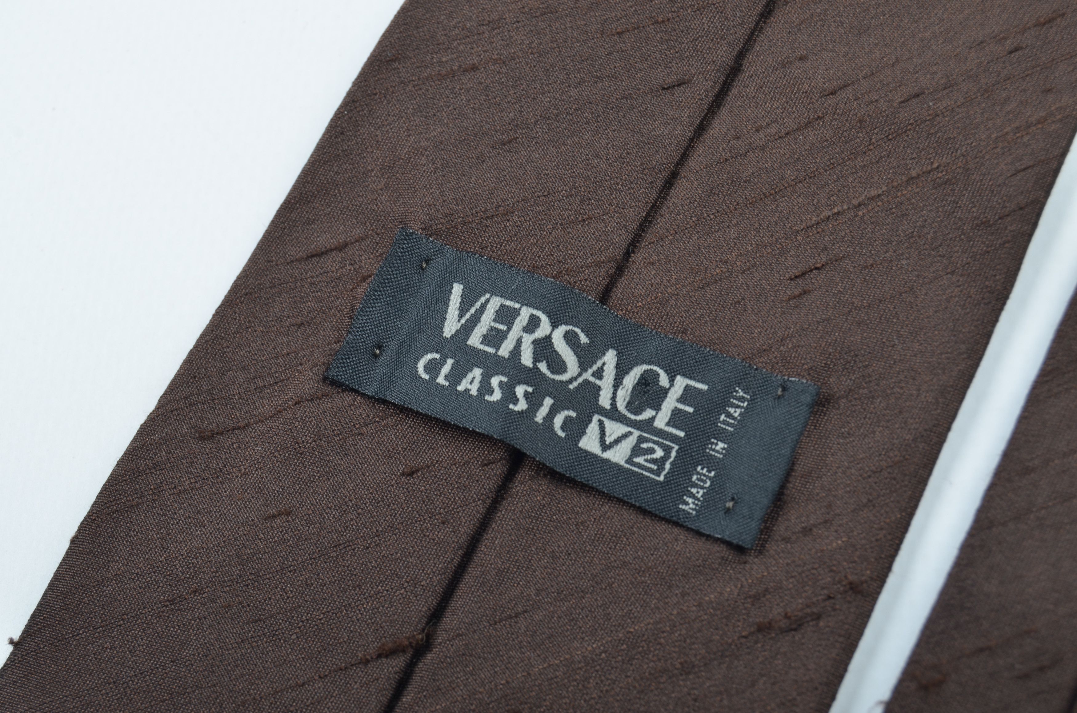 Versace Vintage Versace Silk Tie Size ONE SIZE - 3 Thumbnail