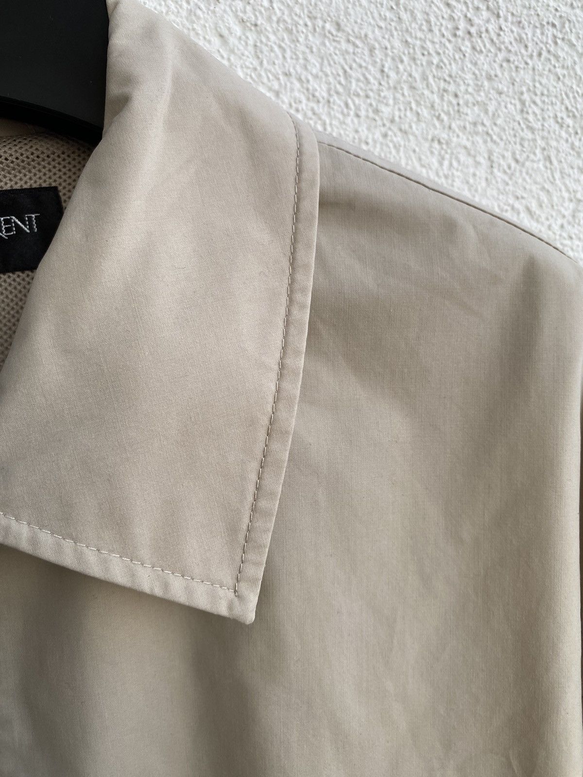 Yves Saint Laurent Beige YSL Jacket Classic Yves Saint Laurent Bomber Coach Size US M / EU 48-50 / 2 - 10 Thumbnail