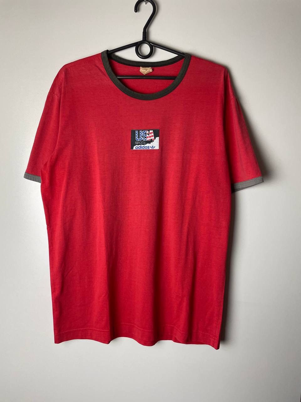 Vintage Adidas USA 90s vintage t-shirts size XL Size US XL / EU 56 / 4 - 1 Thumbnail