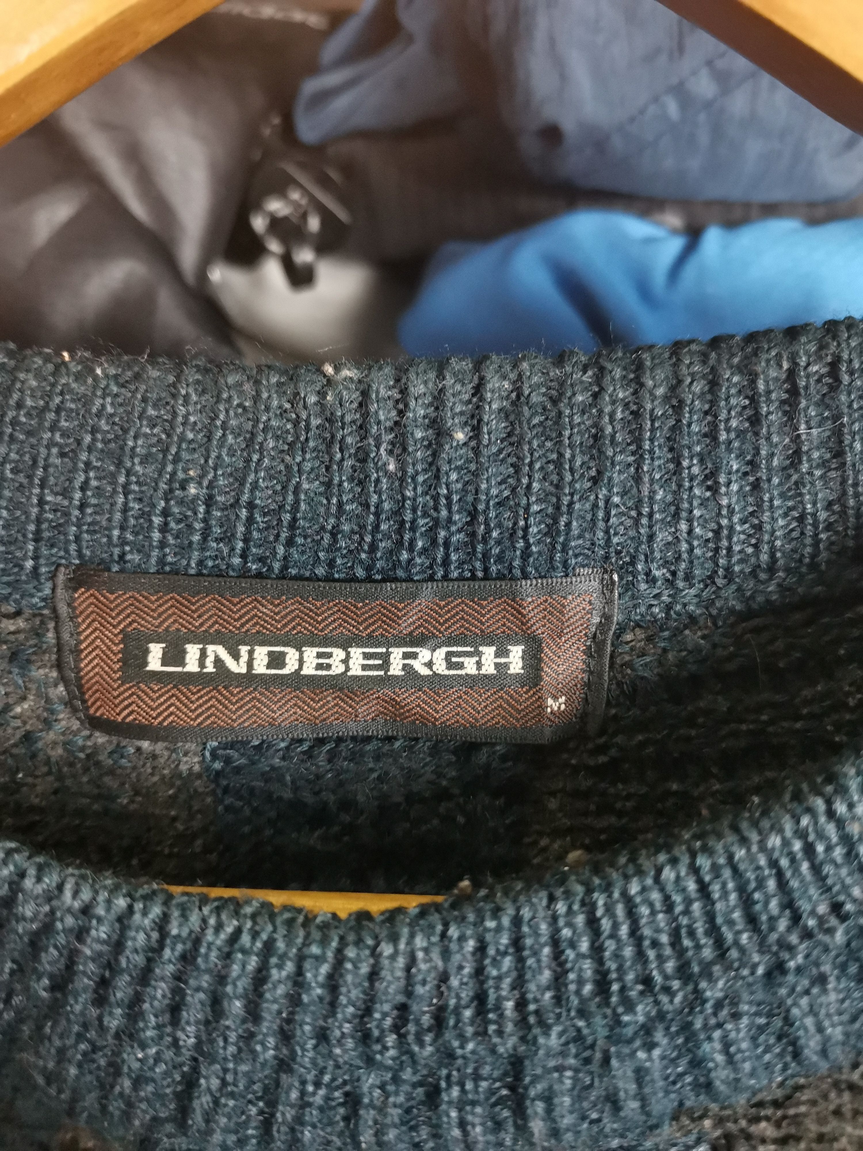 Japanese Brand Vintage Linbergh Knitwear Distressed Size US M / EU 48-50 / 2 - 5 Thumbnail