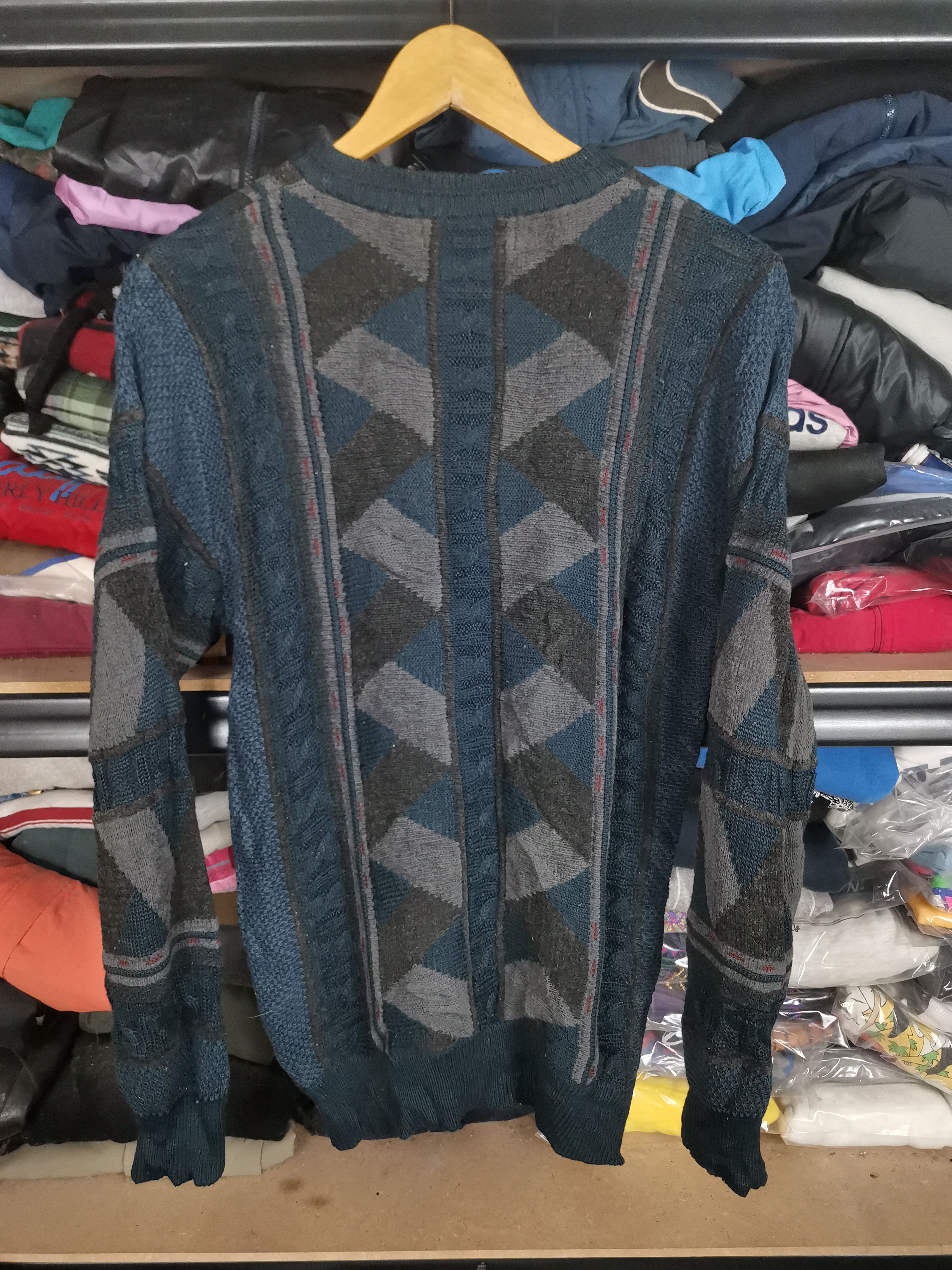 Japanese Brand Vintage Linbergh Knitwear Distressed Size US M / EU 48-50 / 2 - 3 Thumbnail