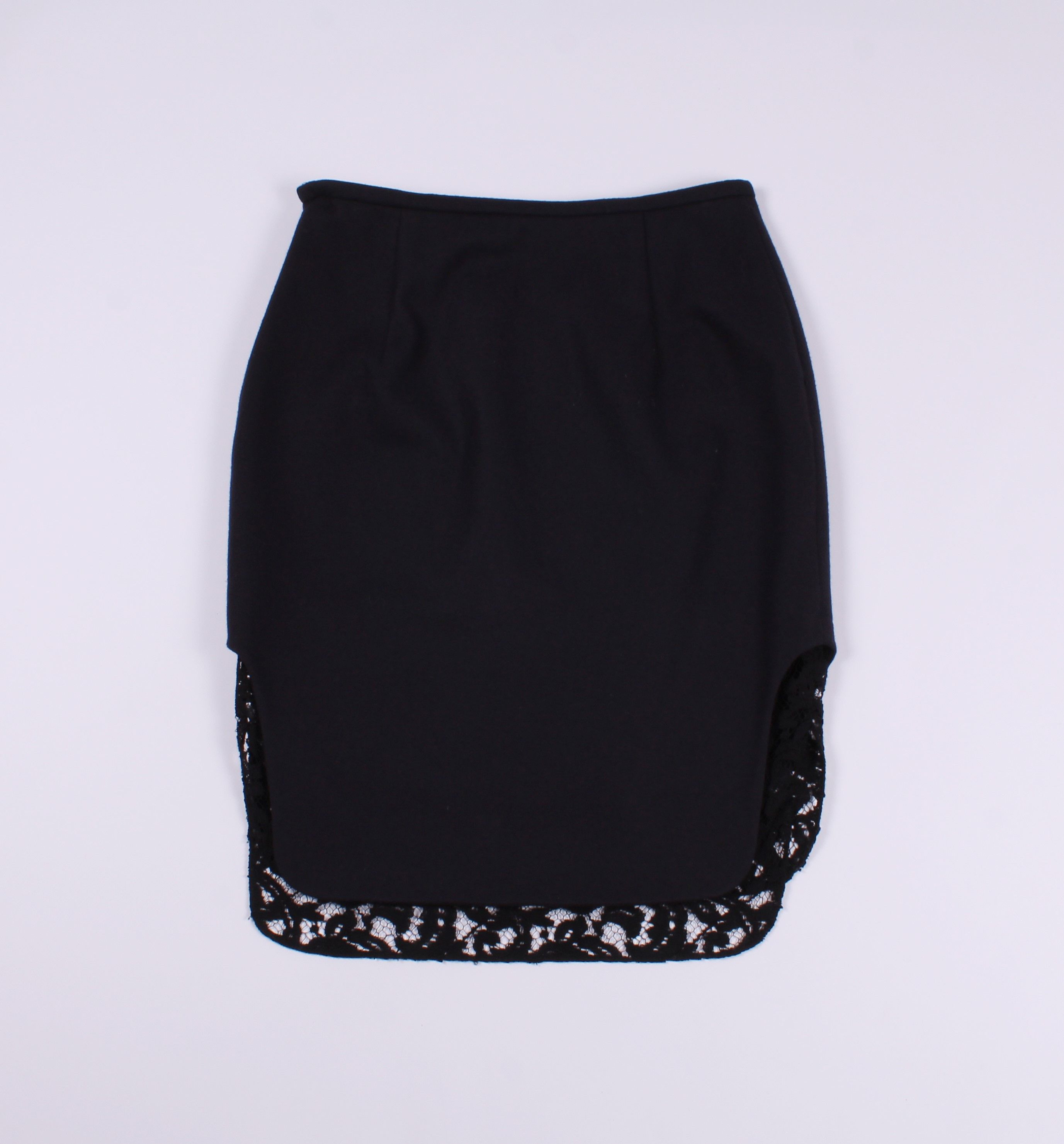 N21 N21 Wool Cashmere Navy Skirt Size 27" / US 4 / IT 40 - 8 Thumbnail