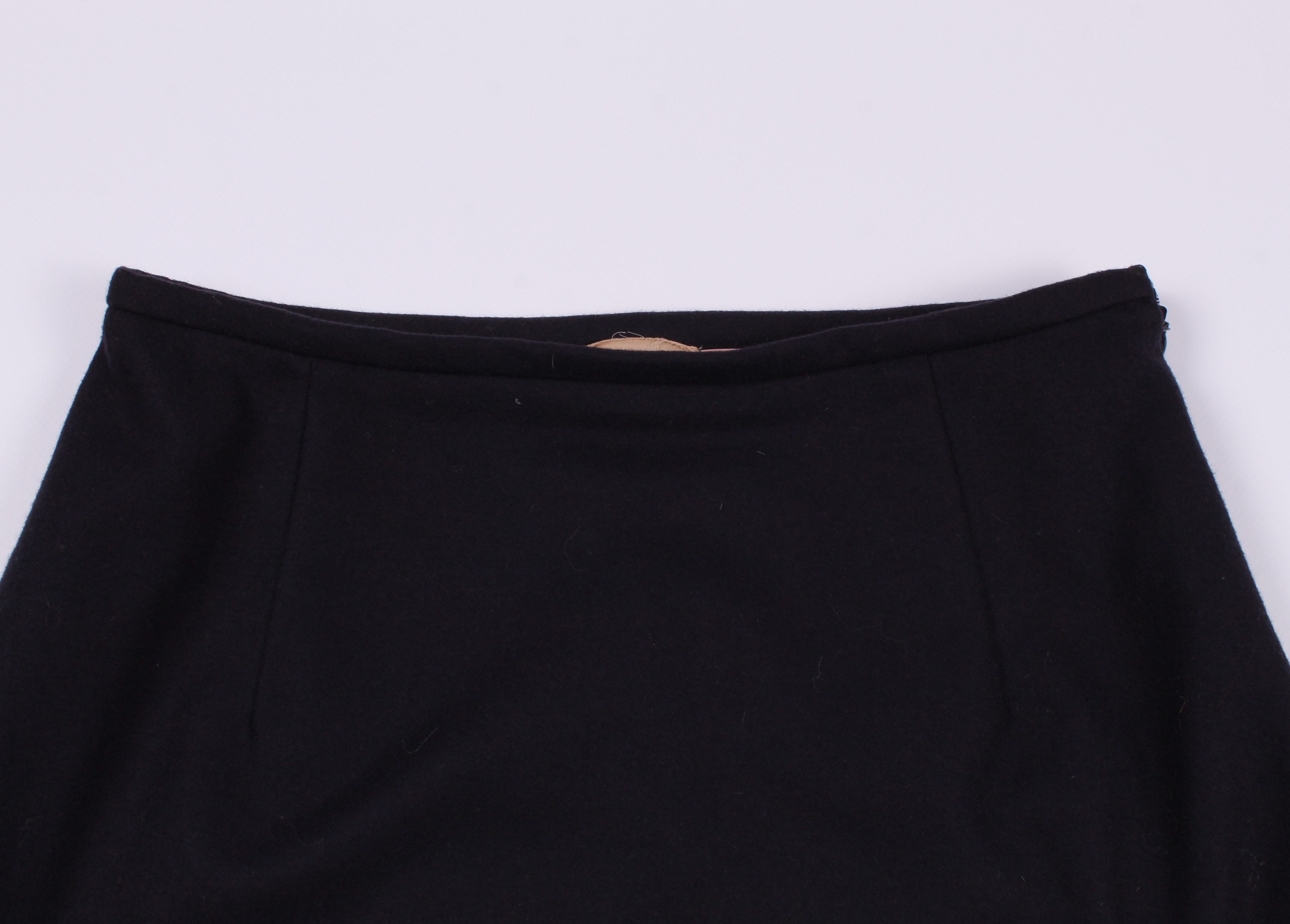 N21 N21 Wool Cashmere Navy Skirt Size 27" / US 4 / IT 40 - 2 Thumbnail