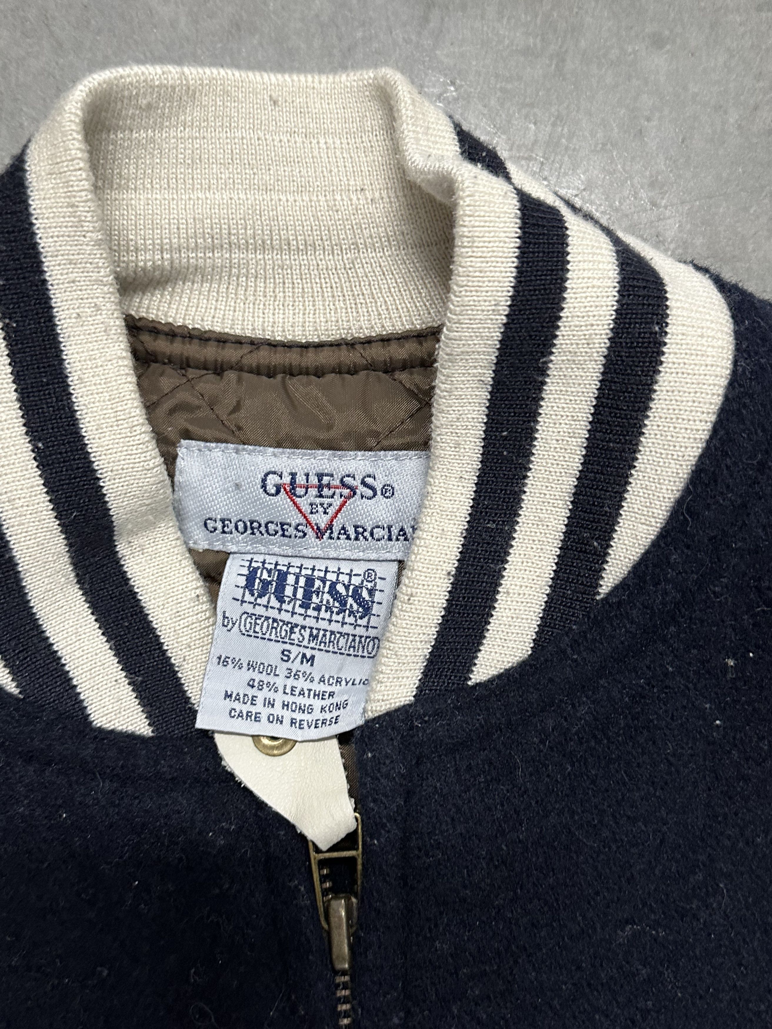 Guess × Vintage Vintage Guess Varsity Jacket Size US M / EU 48-50 / 2 - 3 Thumbnail