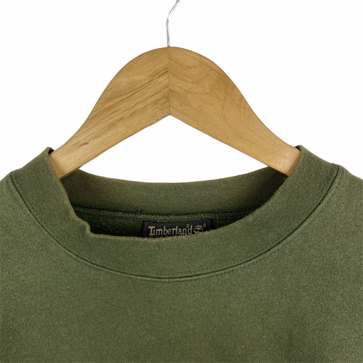 Timberland × Vintage VINTAGE TIMBERLAND BIG LOGO EMBROIDERY SWEATSHIRT PULLOVER Size US S / EU 44-46 / 1 - 5 Thumbnail