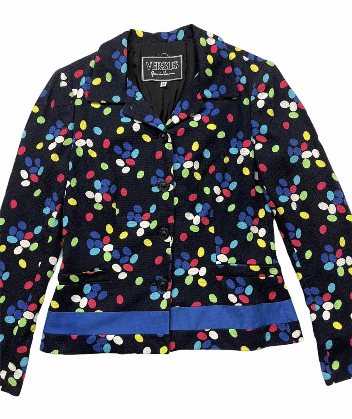 Versace GIANNI VERSACE POLKA DOT JACKET Size US XS / EU 42 / 0 - 5 Thumbnail