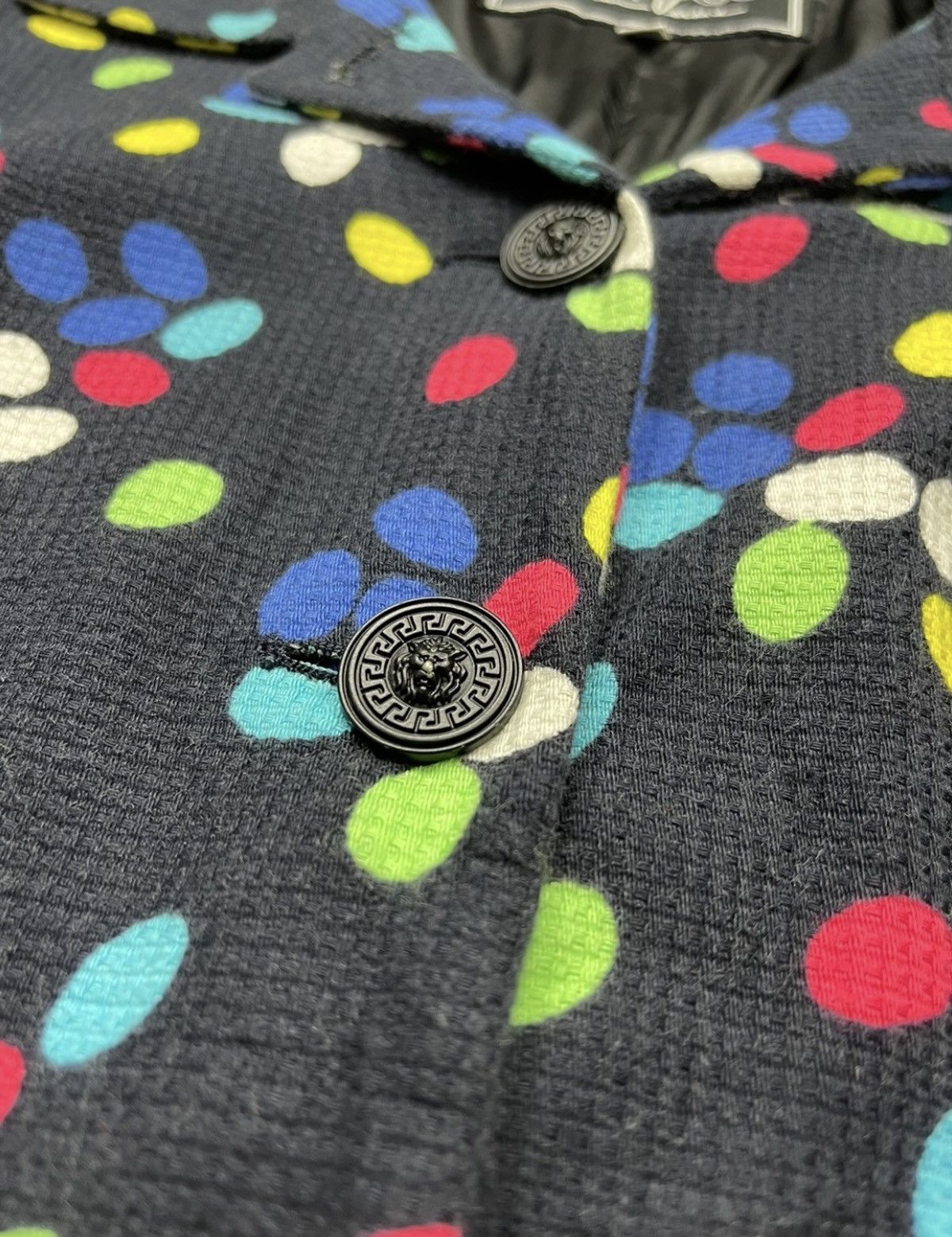 Versace GIANNI VERSACE POLKA DOT JACKET Size US XS / EU 42 / 0 - 7 Thumbnail
