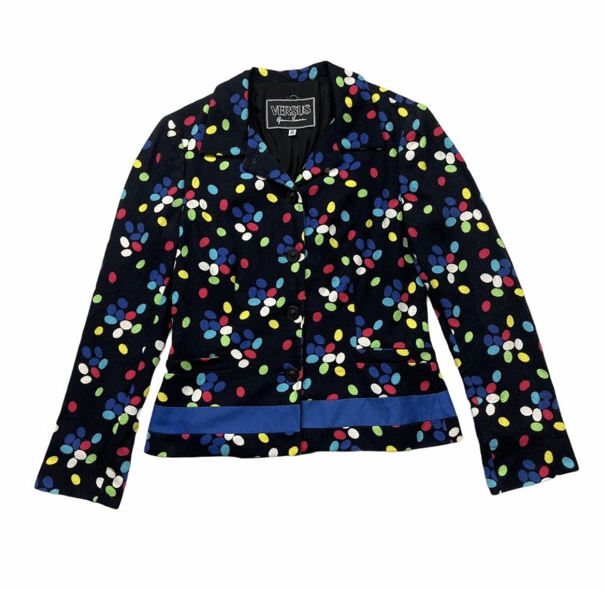 Versace GIANNI VERSACE POLKA DOT JACKET Size US XS / EU 42 / 0 - 1 Thumbnail