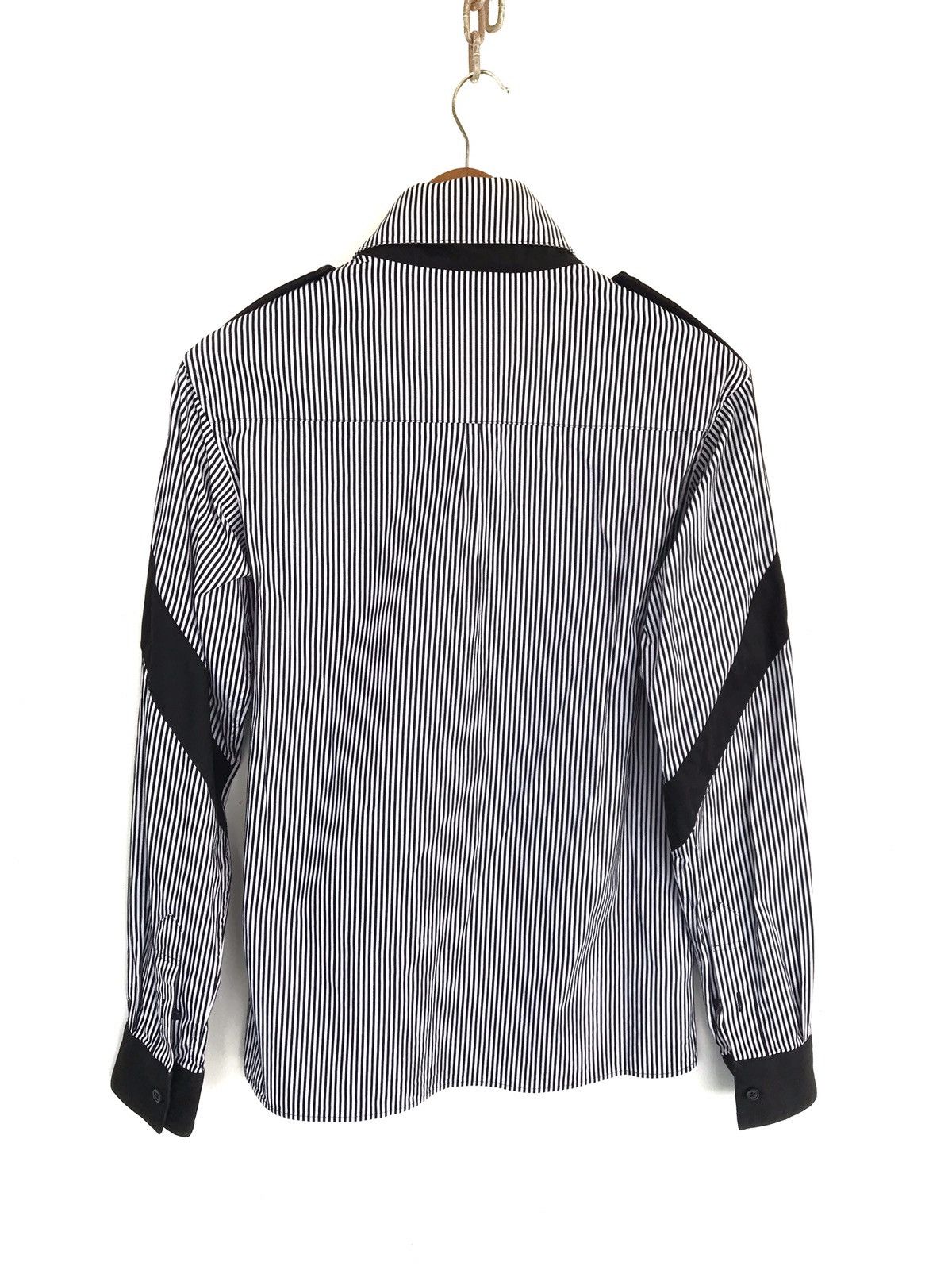 Designer × Japanese Brand Rare Japan Designer Stripe Yoshio Kubo Button Ups Shirt Size US S / EU 44-46 / 1 - 4 Thumbnail