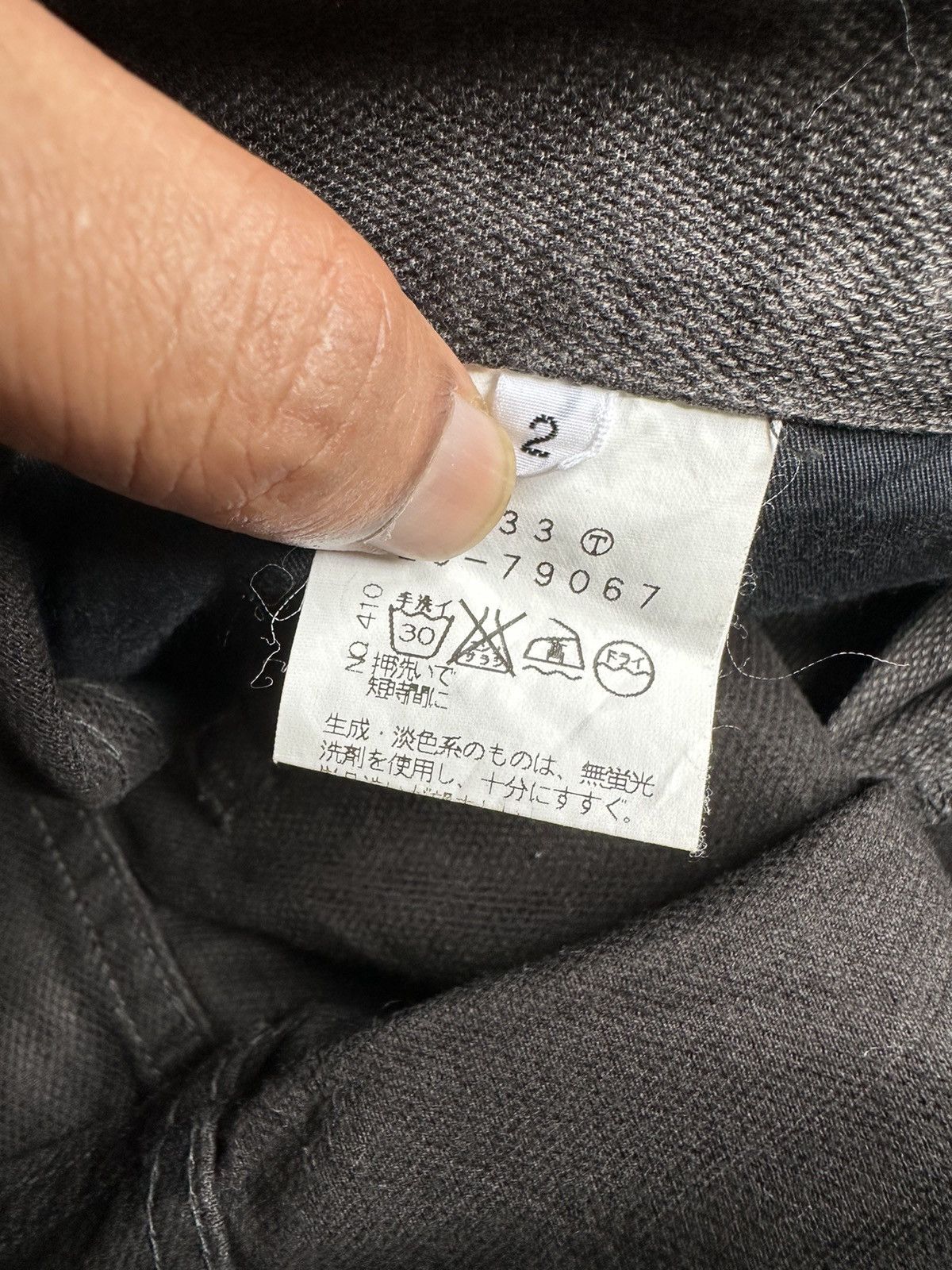 Boycott 90's Boycott Japan black rustic pants Size US 30 / EU 46 - 10 Thumbnail