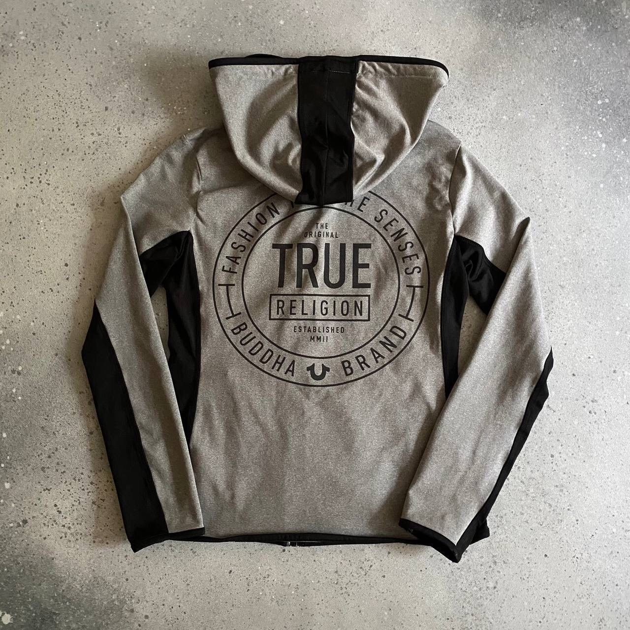 True Religion × Vintage Y2K True Religion Vintage Double Side Print Zip Hoodie Size S / US 4 / IT 40 - 2 Thumbnail