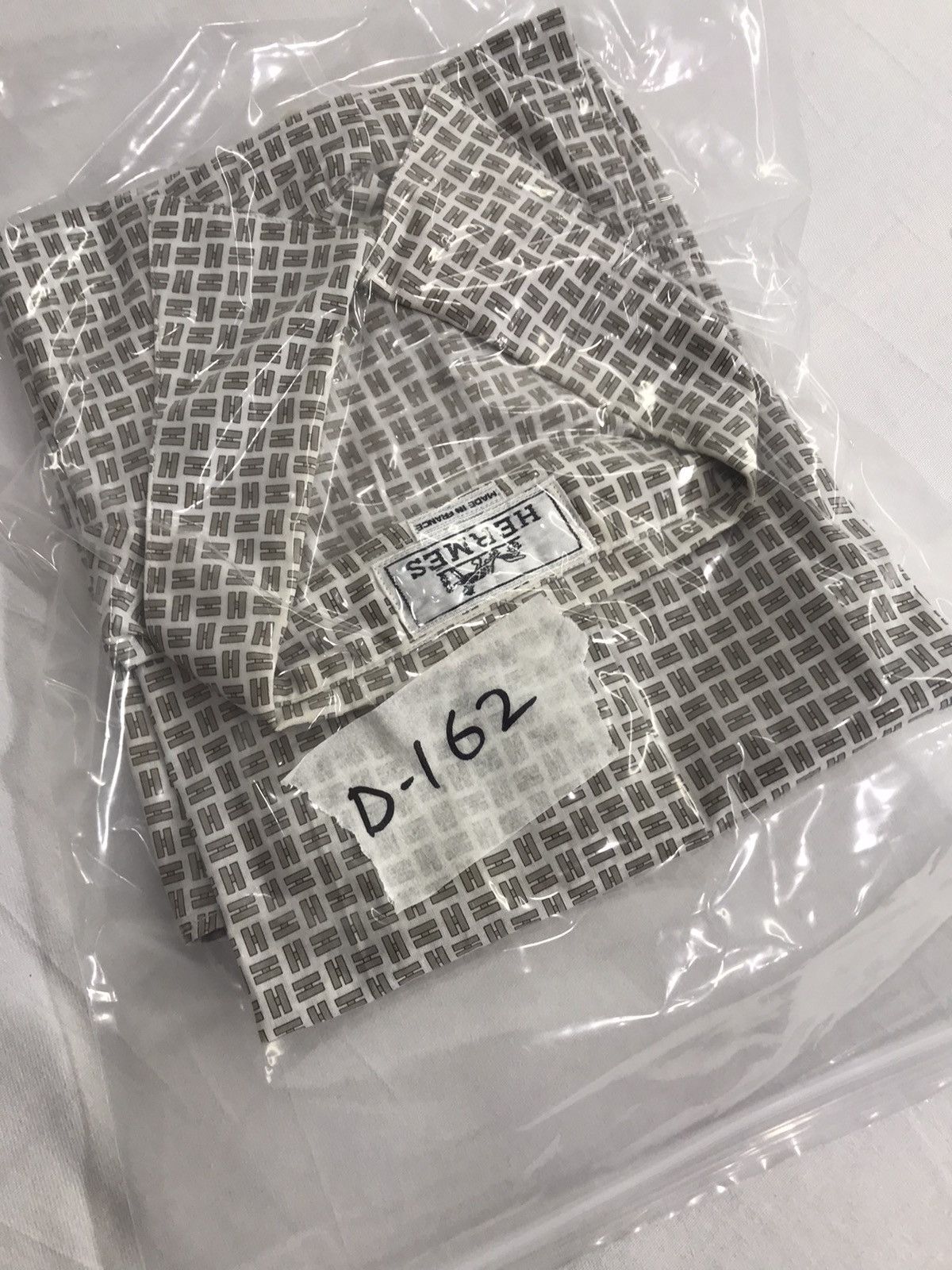 Hermes Auth Hermes Checkered Full print H LS Shirts Size US XS / EU 42 / 0 - 19 Thumbnail