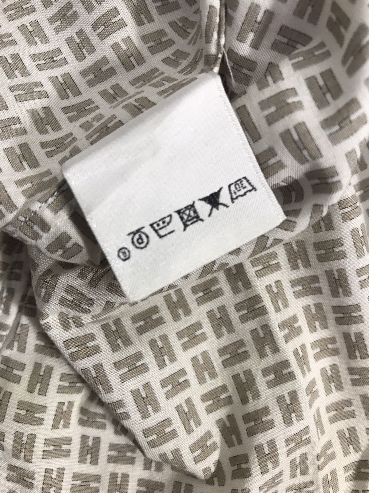 Hermes Auth Hermes Checkered Full print H LS Shirts Size US XS / EU 42 / 0 - 12 Thumbnail
