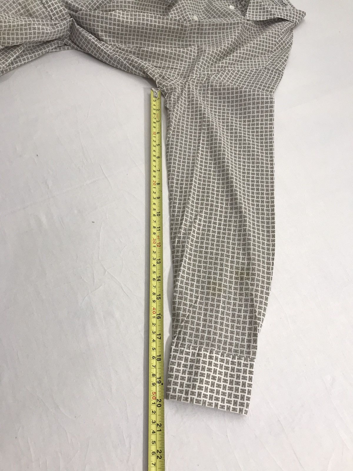 Hermes Auth Hermes Checkered Full print H LS Shirts Size US XS / EU 42 / 0 - 15 Thumbnail