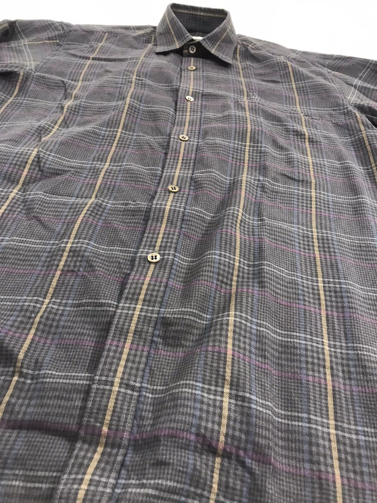 Dior ❌Last Drop❌ Vintage Christian Dior Camp Collar LS shirts Size US L / EU 52-54 / 3 - 7 Thumbnail