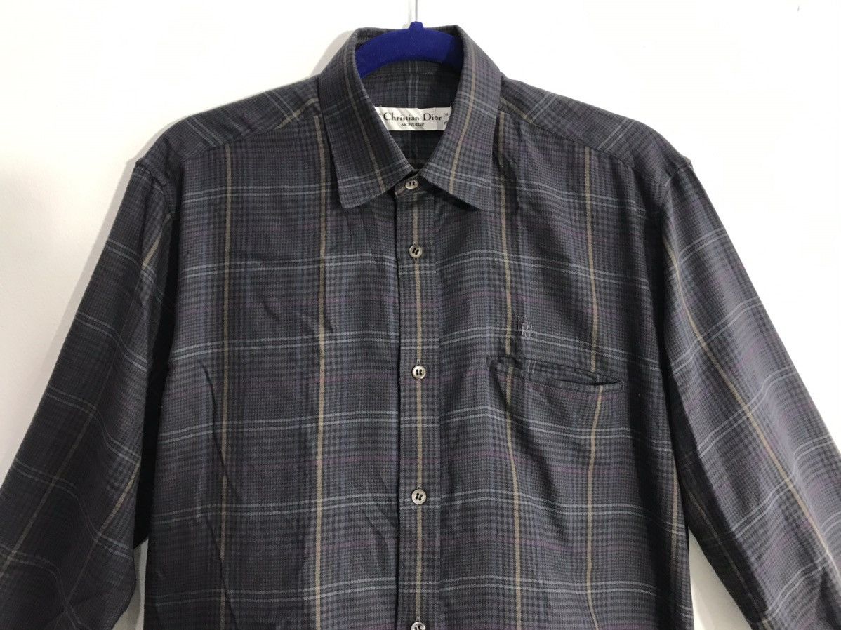 Dior ❌Last Drop❌ Vintage Christian Dior Camp Collar LS shirts Size US L / EU 52-54 / 3 - 4 Thumbnail