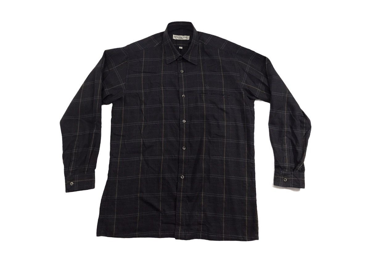 Dior ❌Last Drop❌ Vintage Christian Dior Camp Collar LS shirts Size US L / EU 52-54 / 3 - 3 Thumbnail