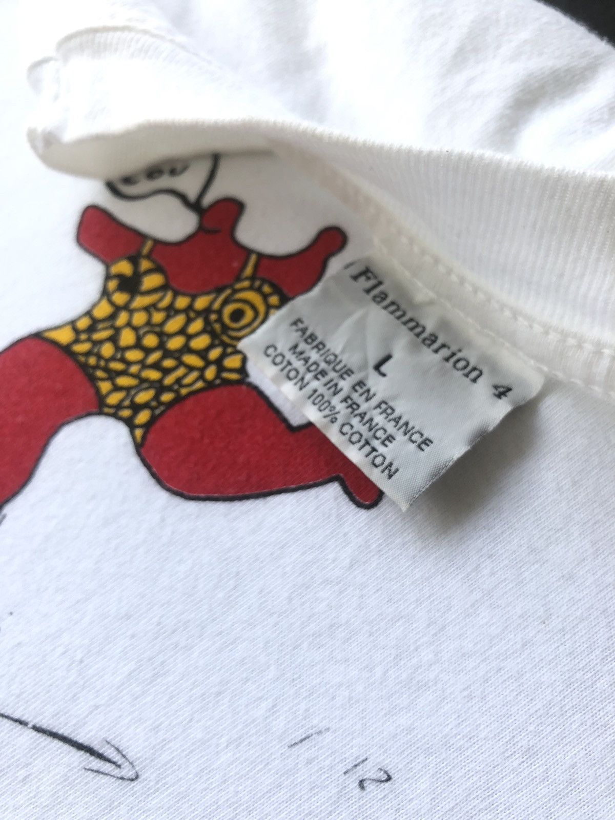 Vintage 95' 🇫🇷 Flammarion Niki de Saint Phalle Art Shirt Size US M / EU 48-50 / 2 - 6 Thumbnail