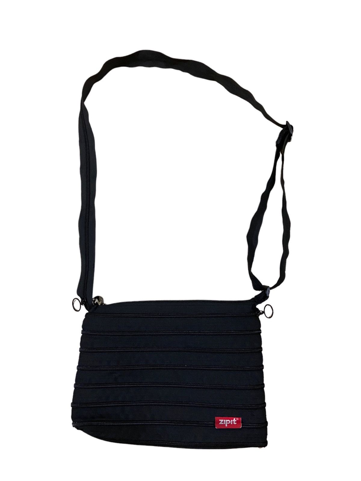 Jean Paul Gaultier DOPE🔥Zipit Jean Paul Gaultier Style Multi-Zipper Sling Bag Size ONE SIZE - 2 Thumbnail
