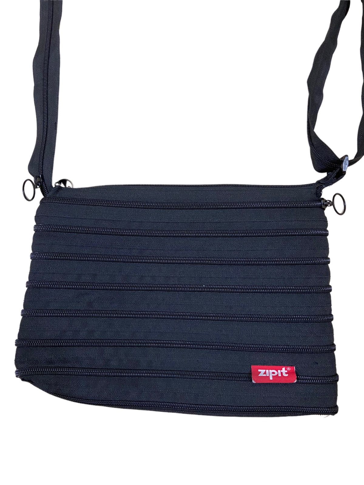 Jean Paul Gaultier DOPE🔥Zipit Jean Paul Gaultier Style Multi-Zipper Sling Bag Size ONE SIZE - 4 Thumbnail