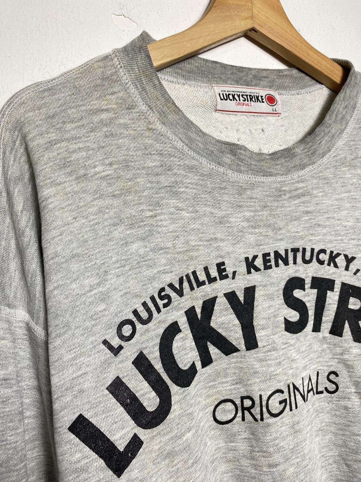 Vintage Lucky Strike Racing Crewneck / Honda Yamaha Trd