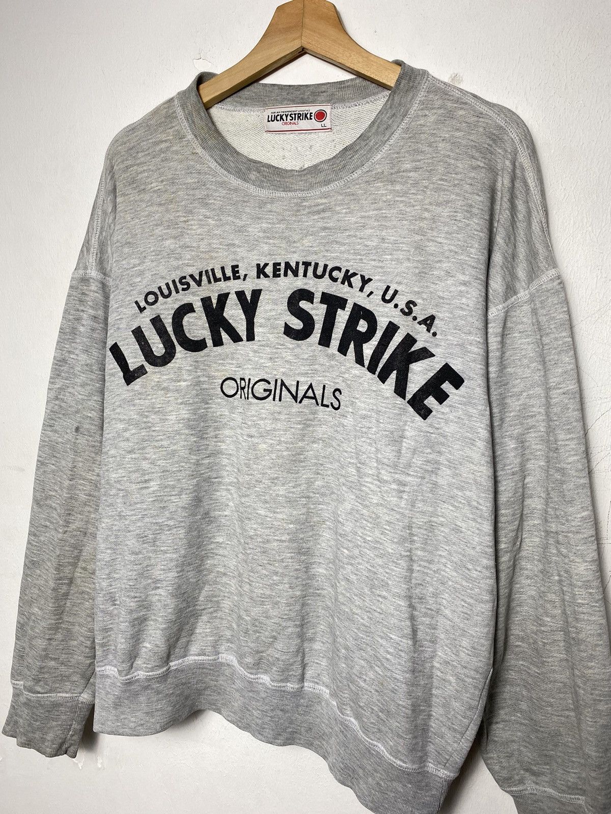 Vintage Lucky Strike Racing Crewneck / Honda Yamaha Trd