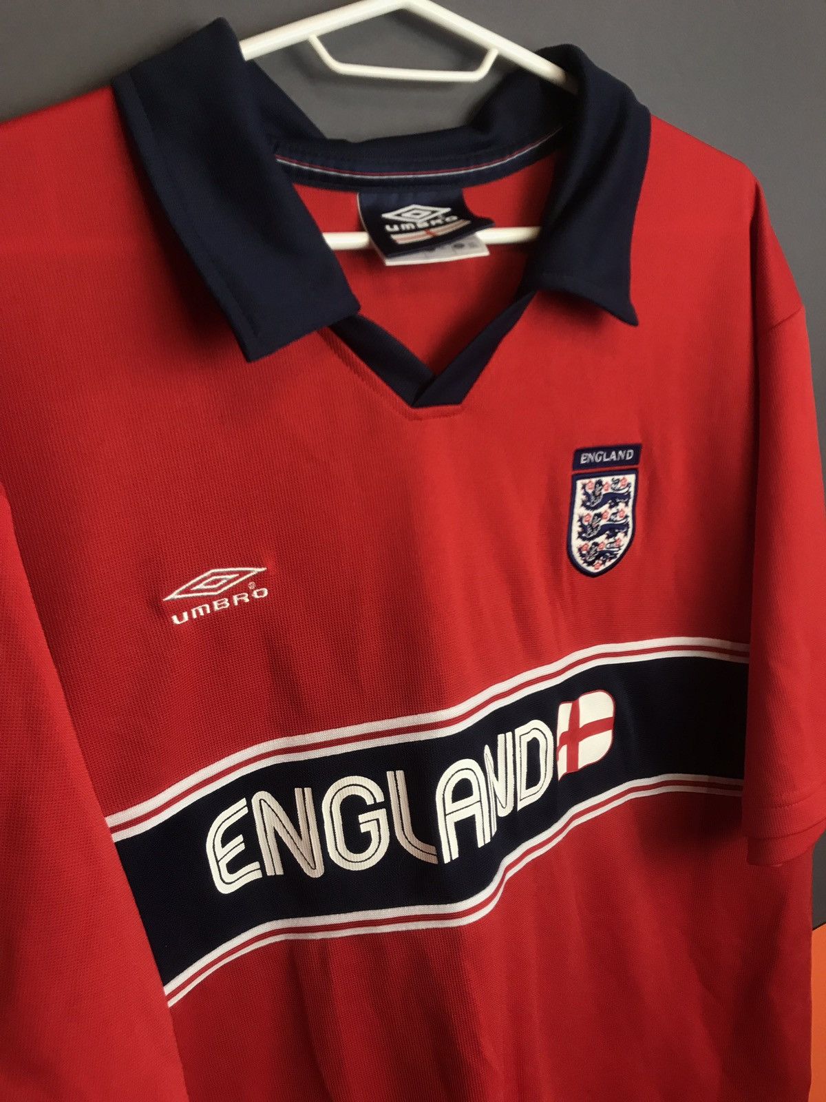 Umbro England soccer Jersey XXL Umbro Size US XXL / EU 58 / 5 - 2 Thumbnail