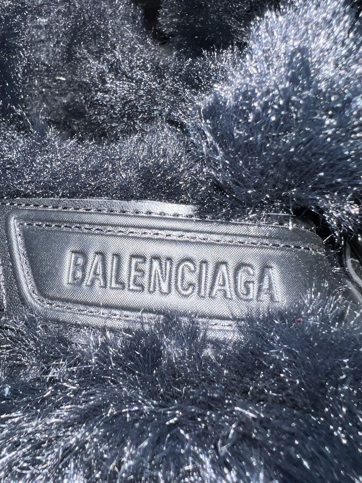Balenciaga Leather Free Track Sandal