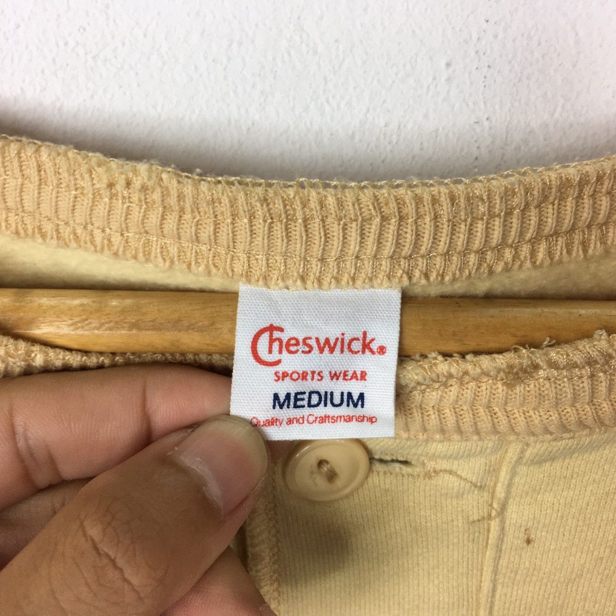 Japanese Brand × Sugar Cane × Vintage Vintage CHESWICK SUGAR CANE Charlotte Baseball Sweatshirt Size US M / EU 48-50 / 2 - 5 Thumbnail