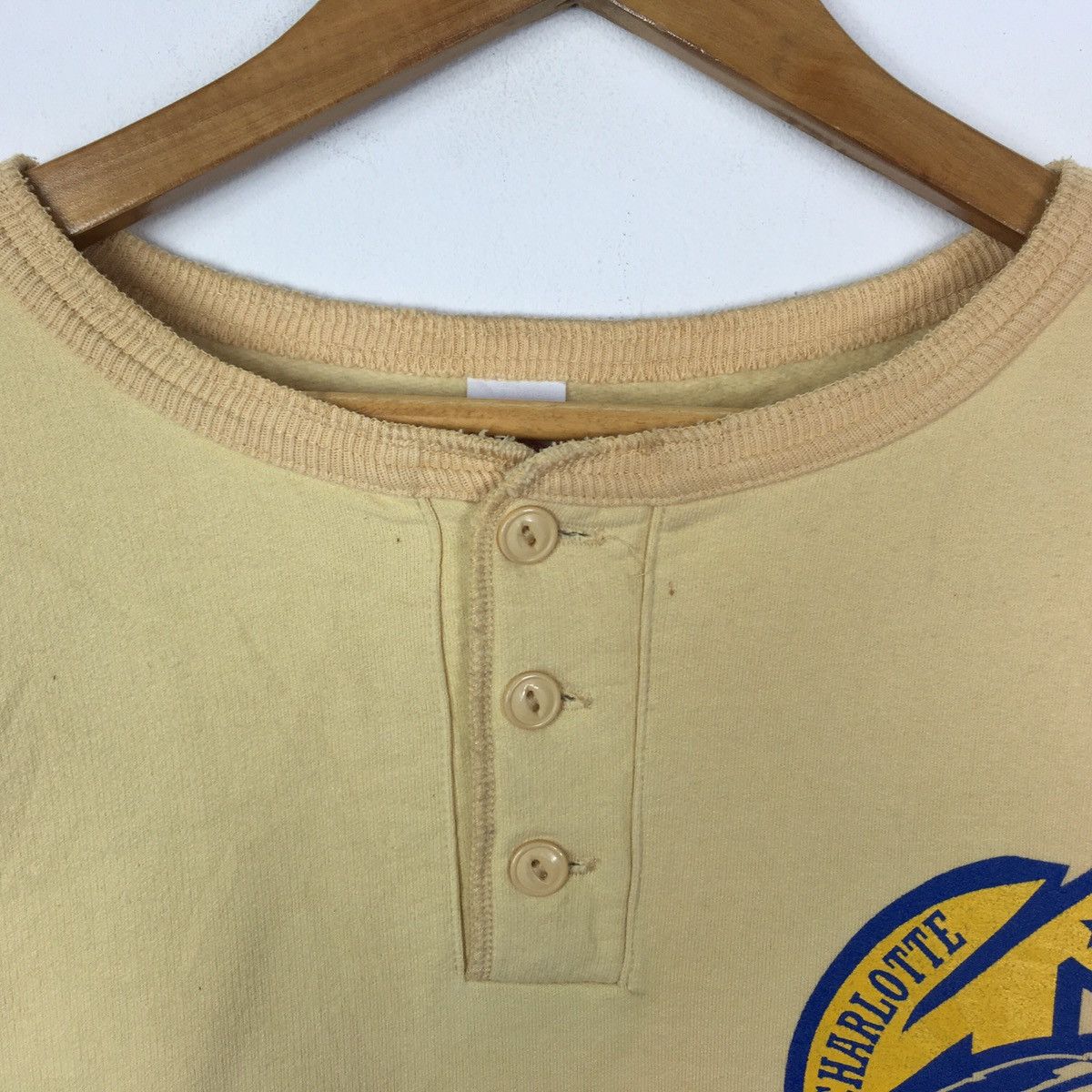 Japanese Brand × Sugar Cane × Vintage Vintage CHESWICK SUGAR CANE Charlotte Baseball Sweatshirt Size US M / EU 48-50 / 2 - 7 Thumbnail